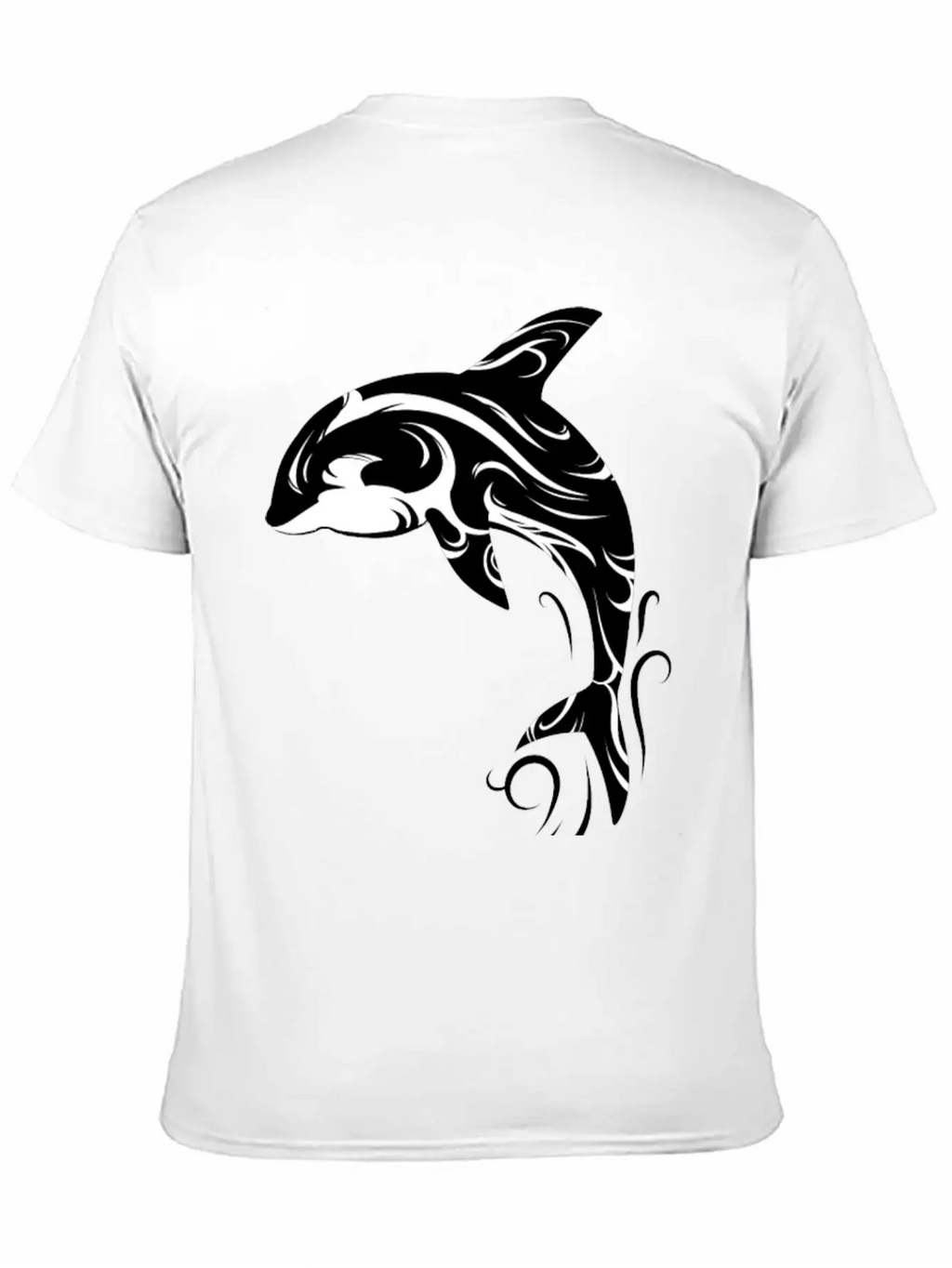 Orca Is My Spirit Animal Tribal Basic Graphic T-Shirt – Daily Comfort In Soft Cotton