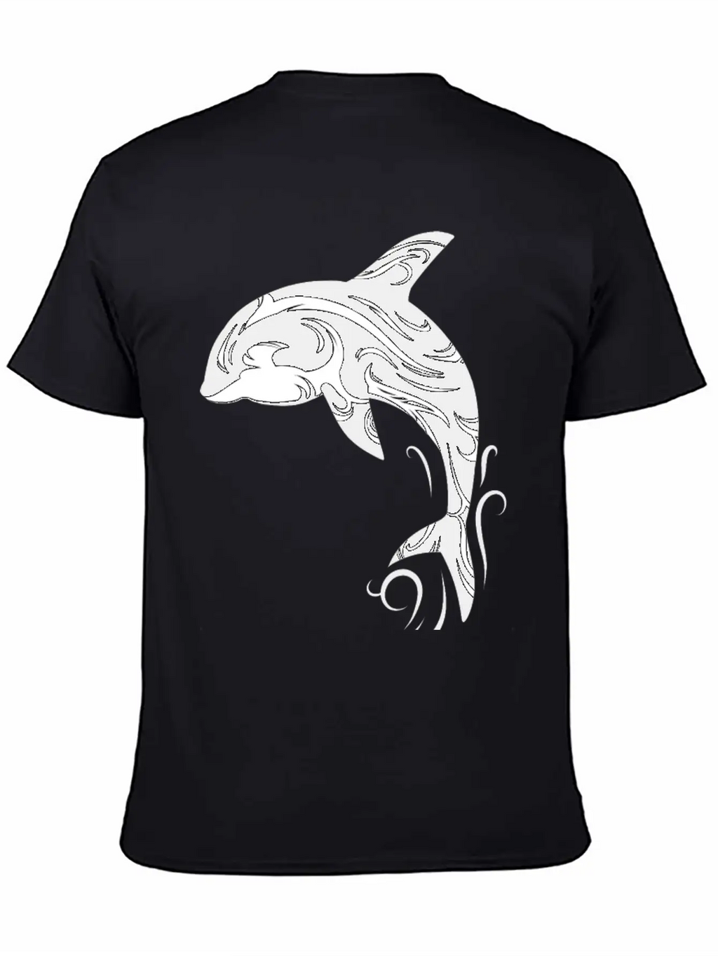 Orca Is My Spirit Animal Tribal Basic Graphic T-Shirt – Daily Comfort In Soft Cotton