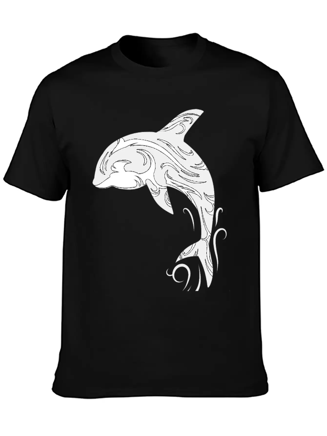 Orca Is My Spirit Animal Tribal Basic Graphic T-Shirt – Daily Comfort In Soft Cotton