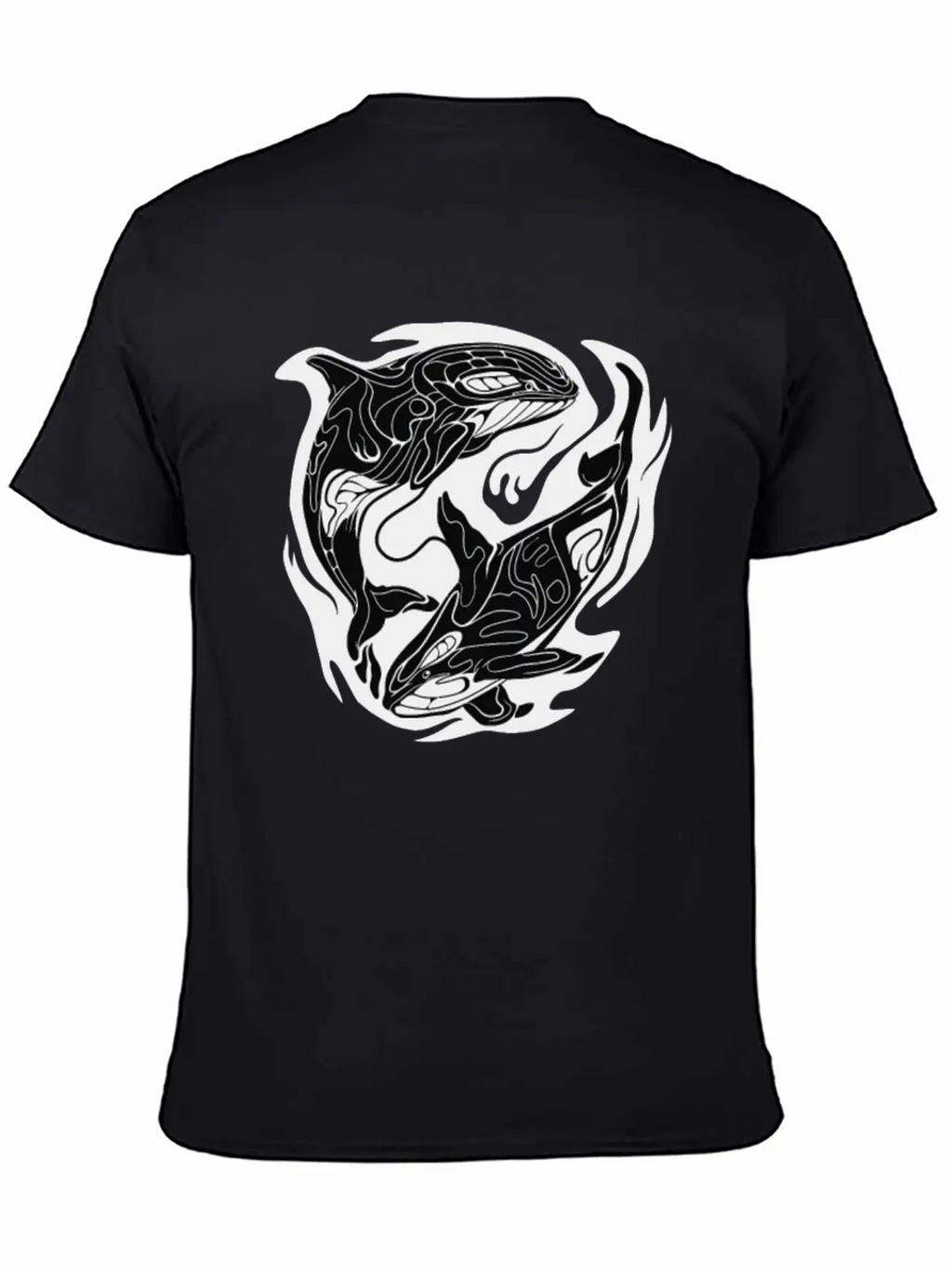 Orca Storm Classic Cotton Tee – Unisex Comfort For Any Season