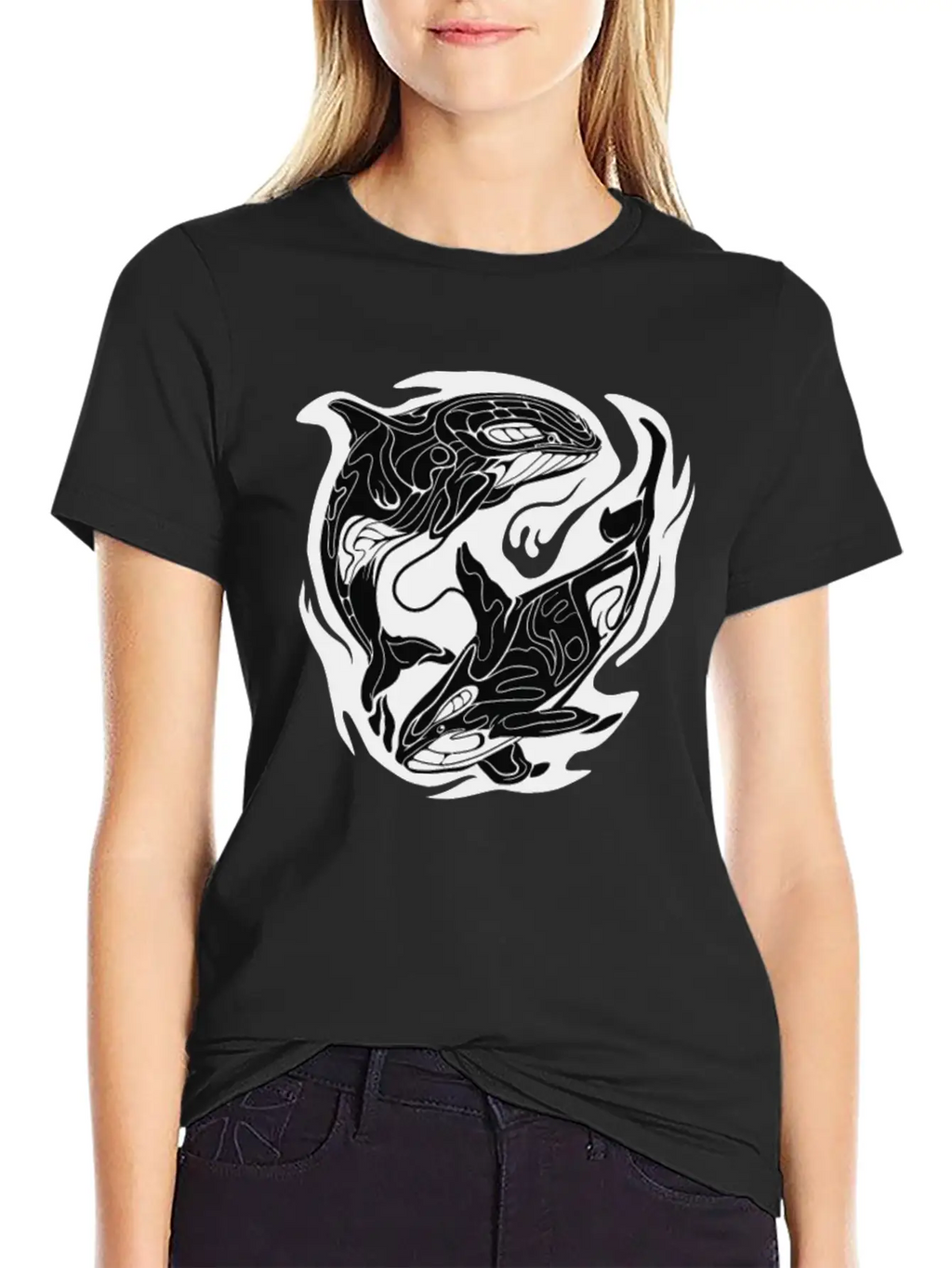 Orca Storm Classic Cotton Tee – Unisex Comfort For Any Season
