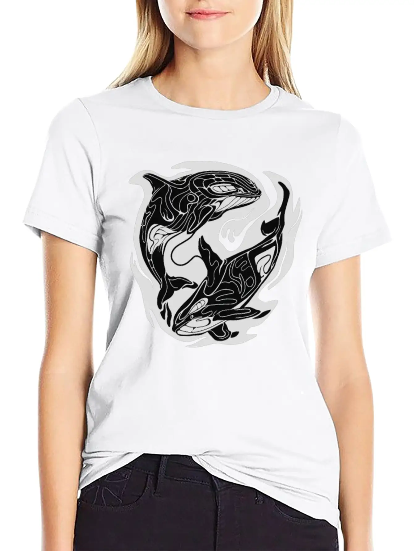 Orca Storm Classic Cotton Tee – Unisex Comfort For Any Season