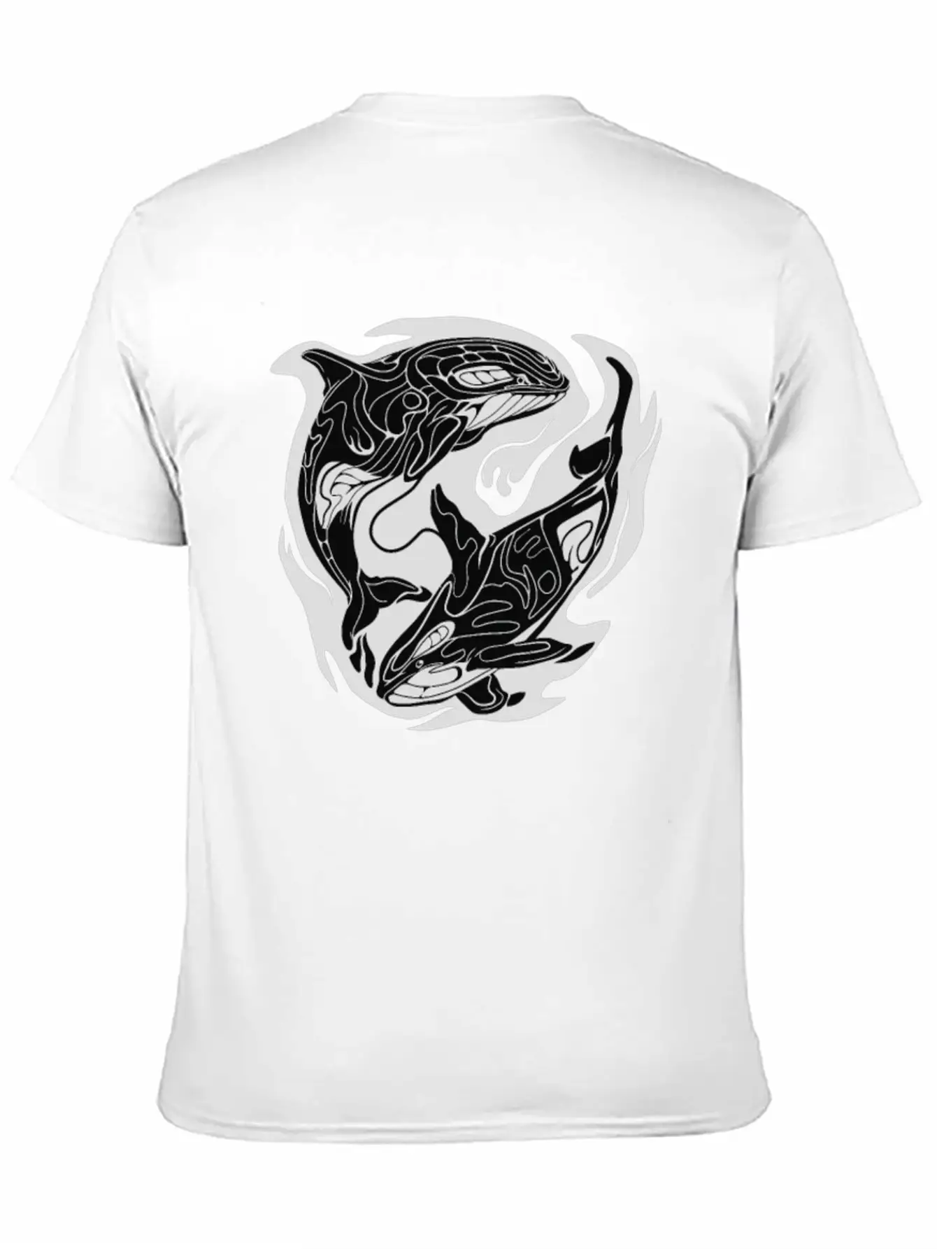 Orca Storm Classic Cotton Tee – Unisex Comfort For Any Season