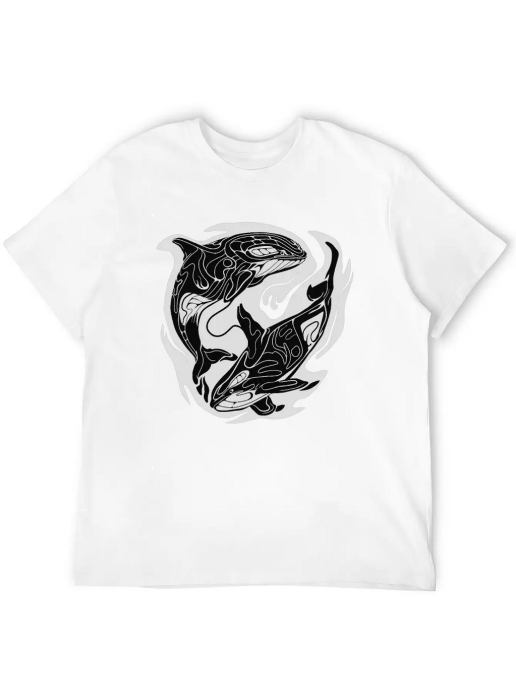 Orca Storm Classic Cotton Tee – Unisex Comfort For Any Season