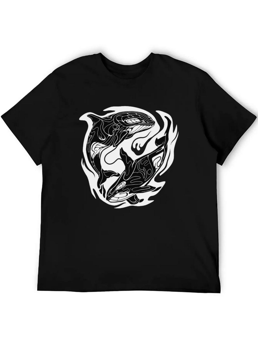 Orca Storm Classic Cotton Tee – Unisex Comfort For Any Season