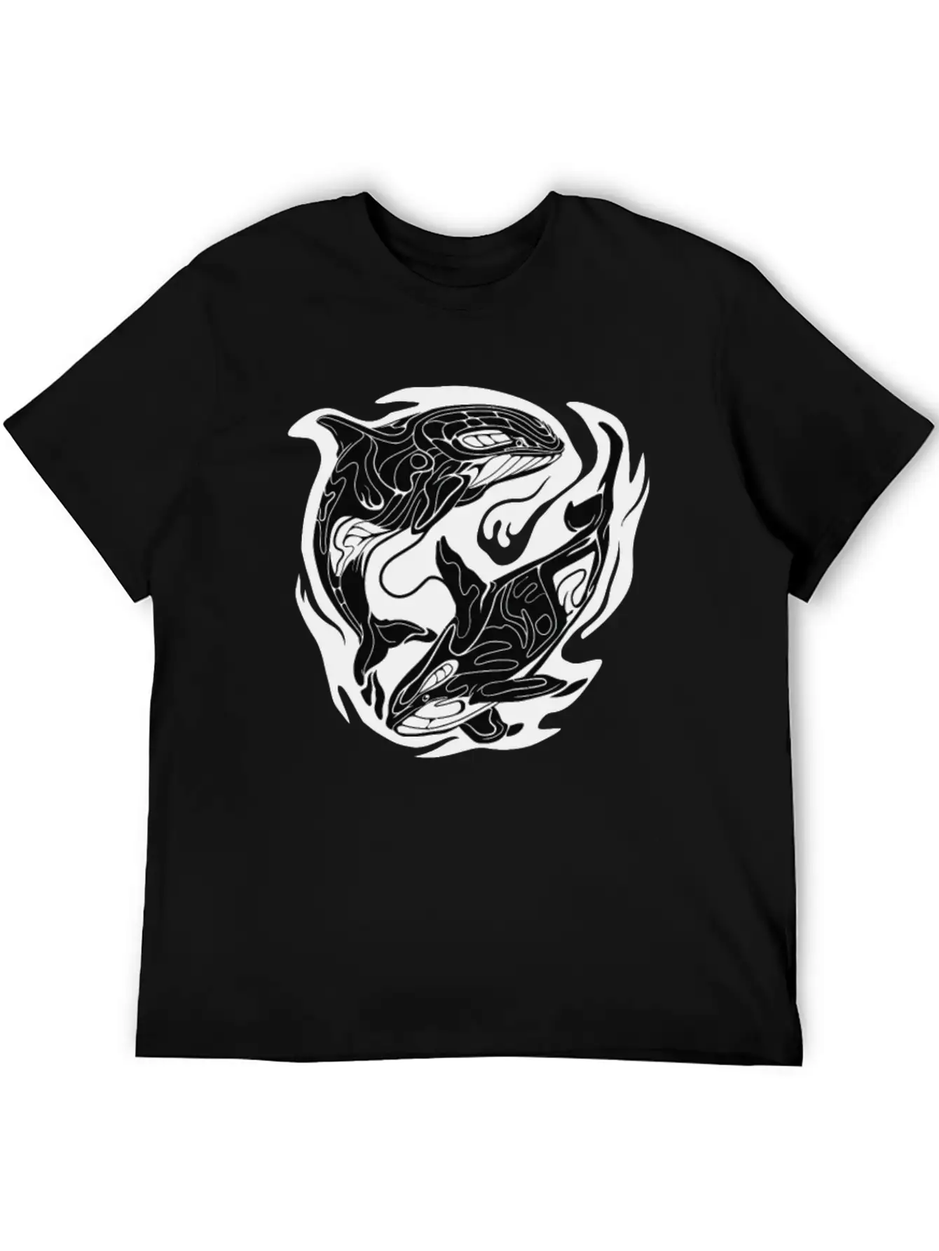 Orca Storm Classic Cotton Tee – Unisex Comfort For Any Season
