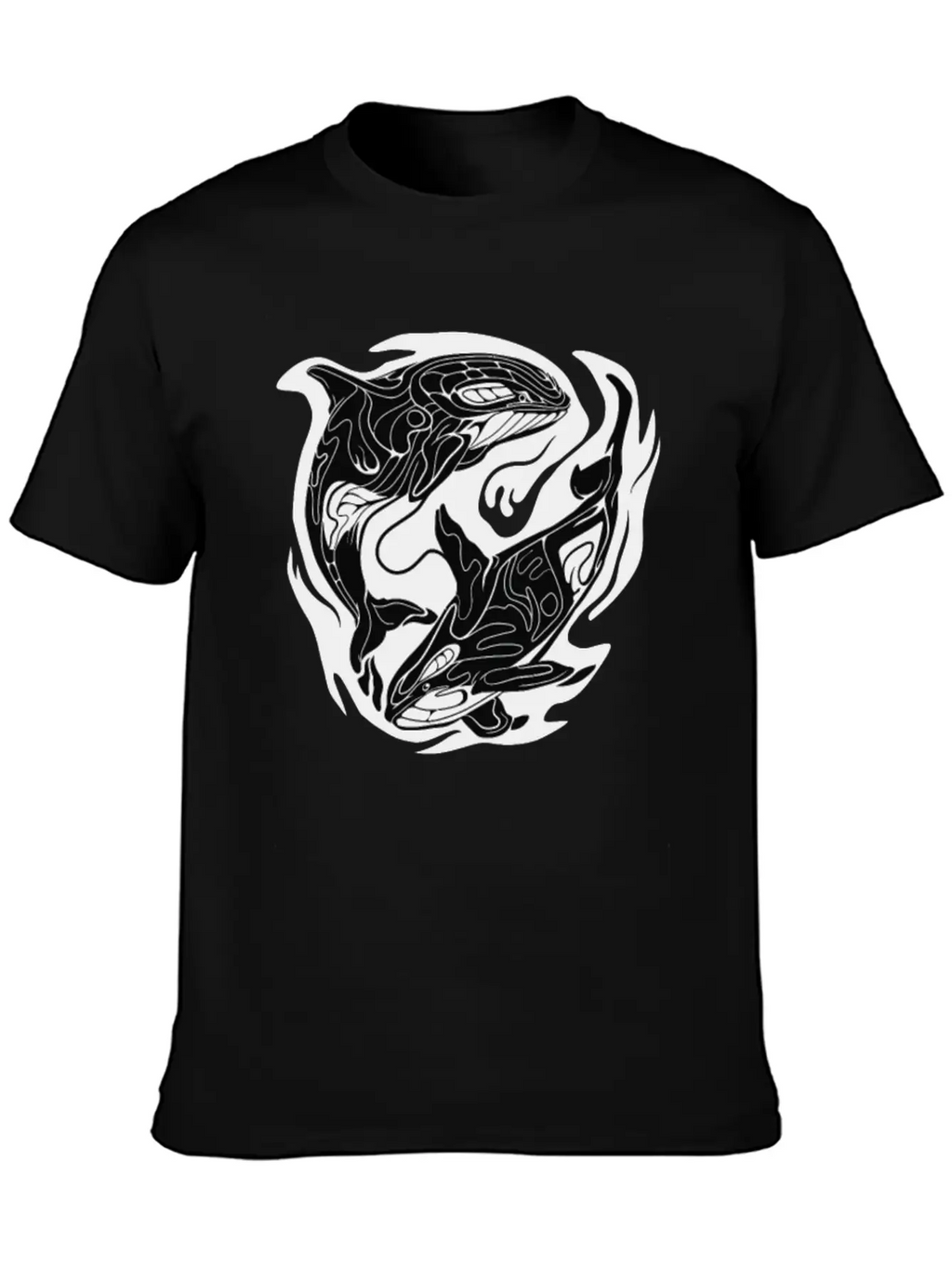 Orca Storm Classic Cotton Tee – Unisex Comfort For Any Season