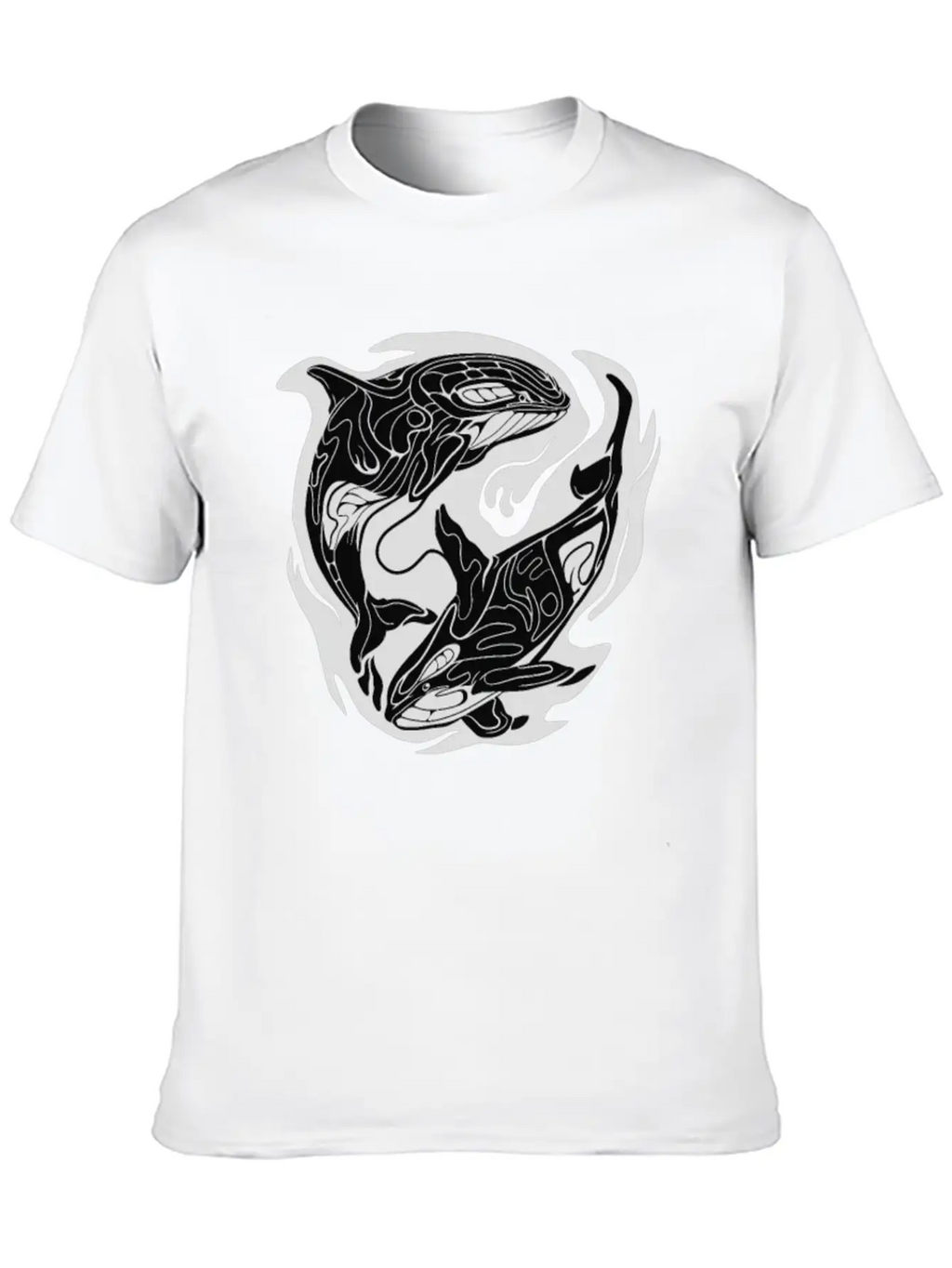 Orca Storm Classic Cotton Tee – Unisex Comfort For Any Season
