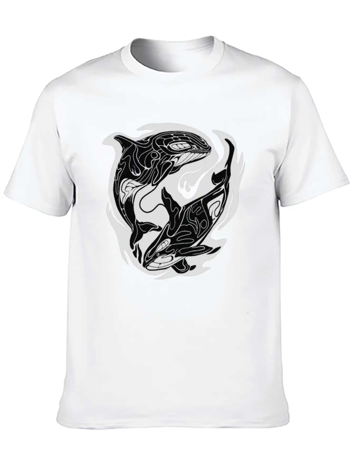 Orca Storm Classic Cotton Tee – Unisex Comfort For Any Season