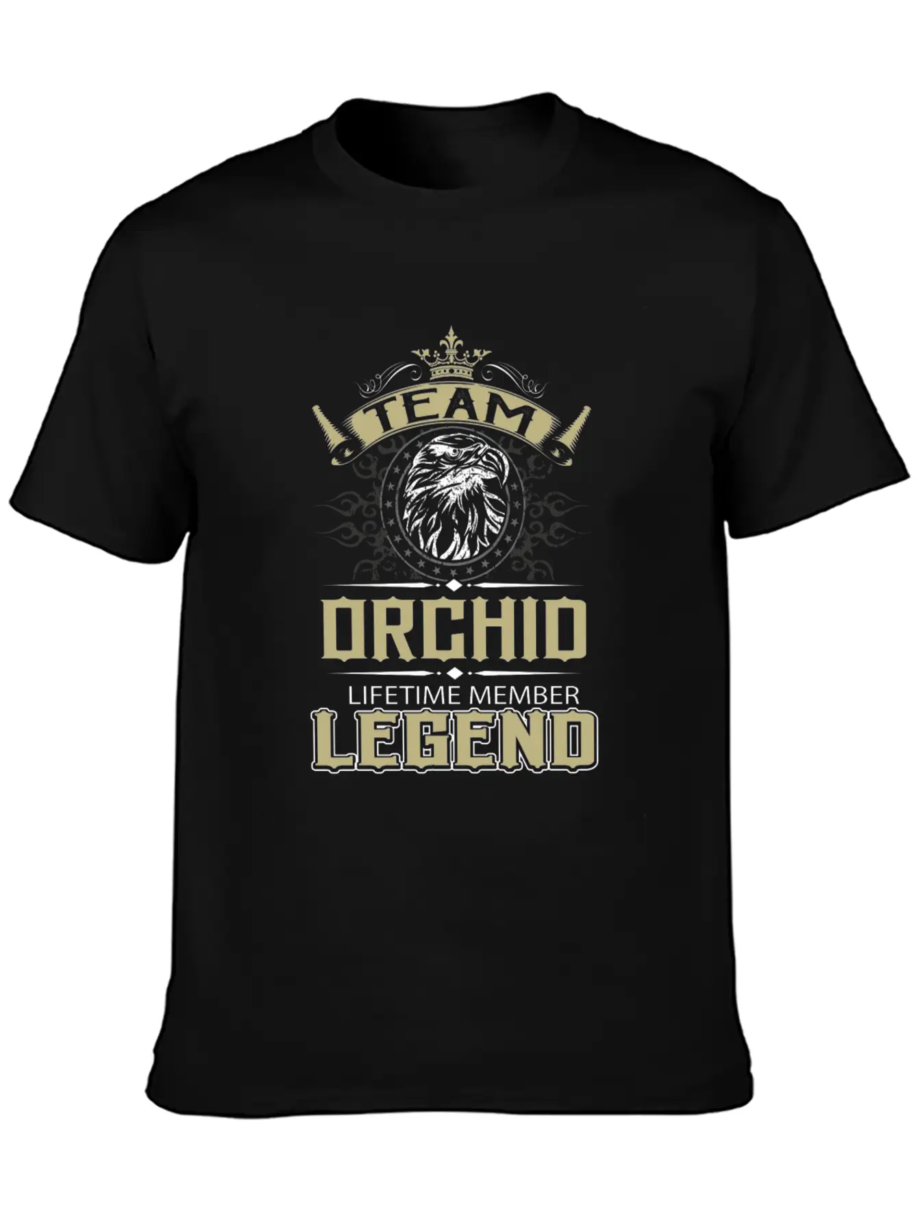 Orchid Name T Shirt - Orchid Eagle Lifetime Member Relaxed Everyday Tee – Lightweight And Durable Cotton
