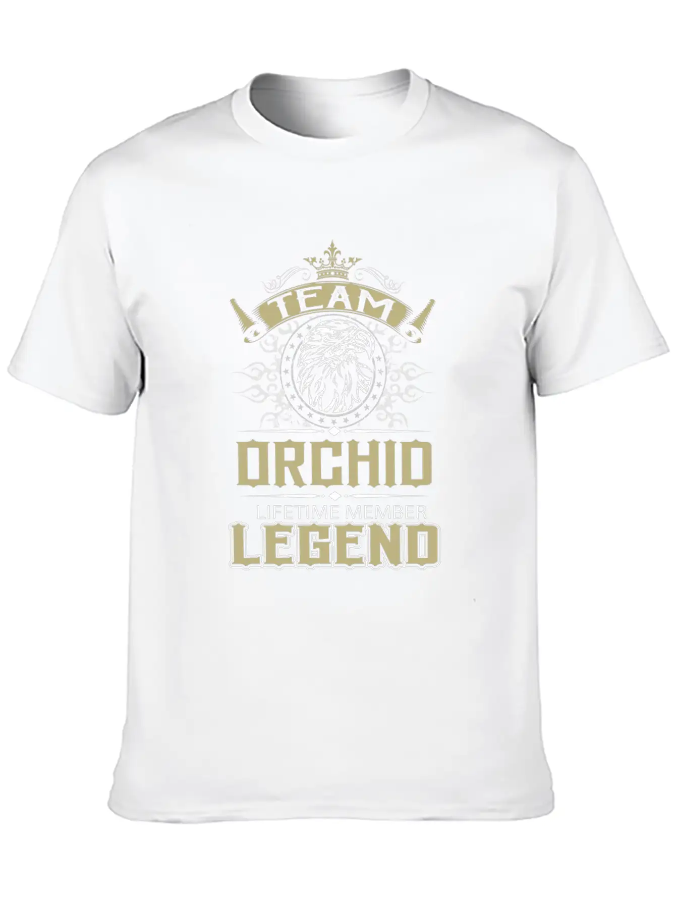 Orchid Name T Shirt - Orchid Eagle Lifetime Member Relaxed Everyday Tee – Lightweight And Durable Cotton