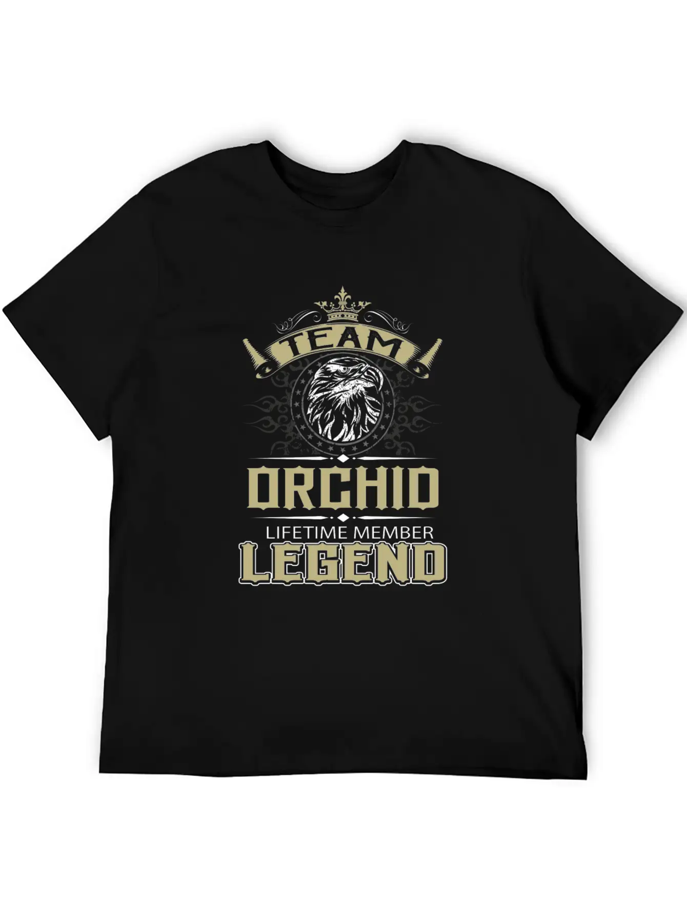 Orchid Name T Shirt - Orchid Eagle Lifetime Member Relaxed Everyday Tee – Lightweight And Durable Cotton
