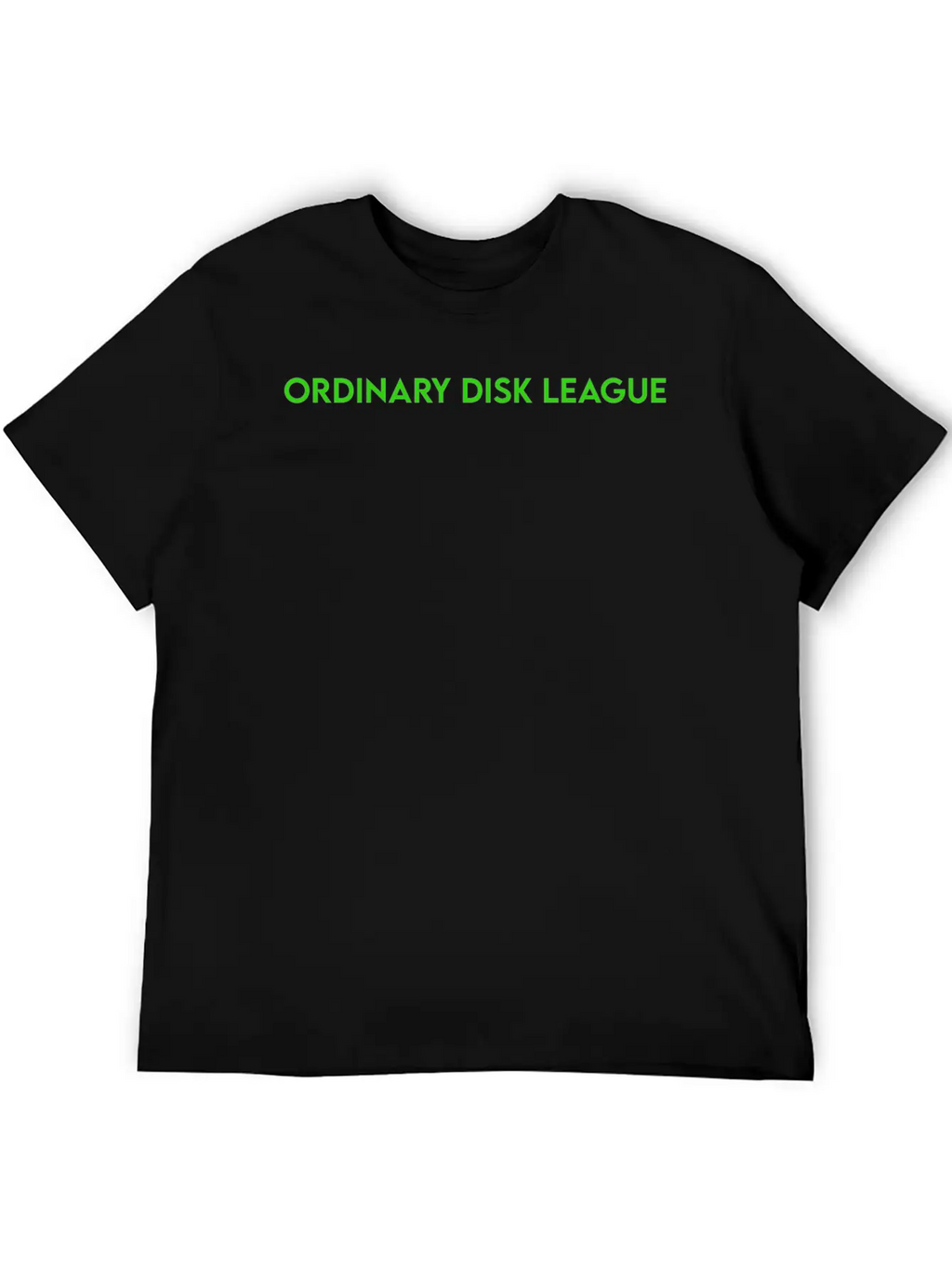 ORDINARY DISK LEAGUE Breathable Soft Cotton T-Shirt – Timeless Casual Look