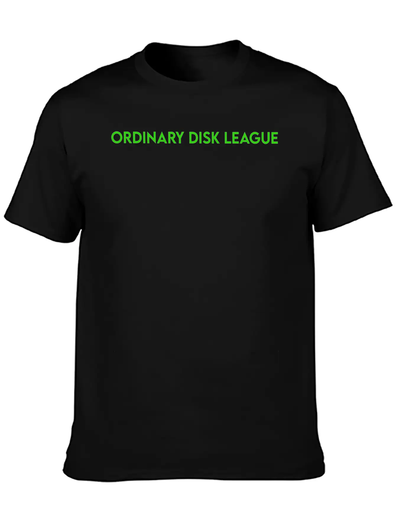 ORDINARY DISK LEAGUE Breathable Soft Cotton T-Shirt – Timeless Casual Look
