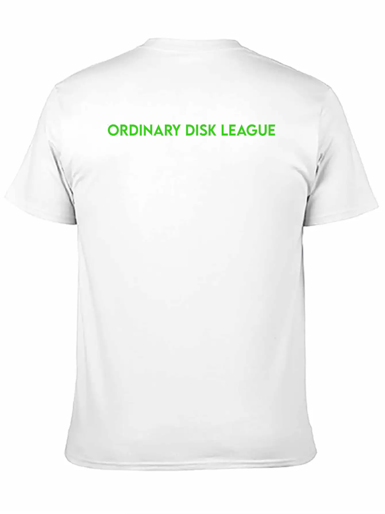 ORDINARY DISK LEAGUE Breathable Soft Cotton T-Shirt – Timeless Casual Look