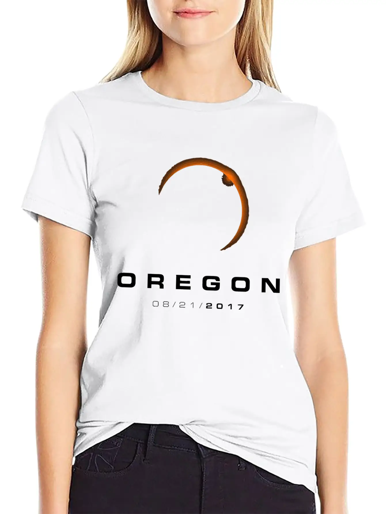 Oregon Eclipse Unisex Casual T-Shirt – Clean Design For Daily Comfort