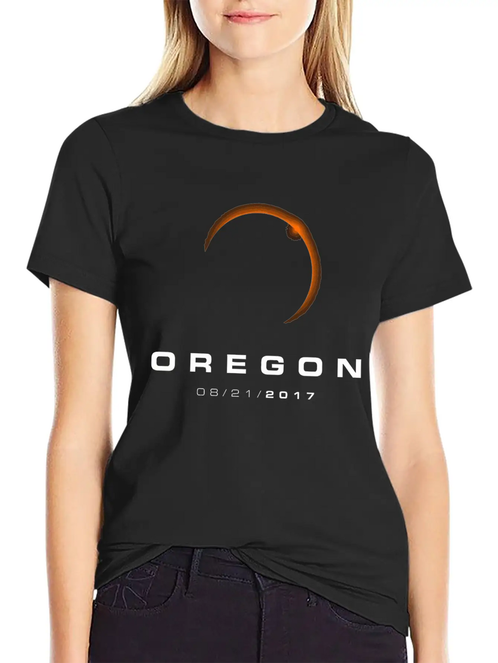 Oregon Eclipse Unisex Casual T-Shirt – Clean Design For Daily Comfort