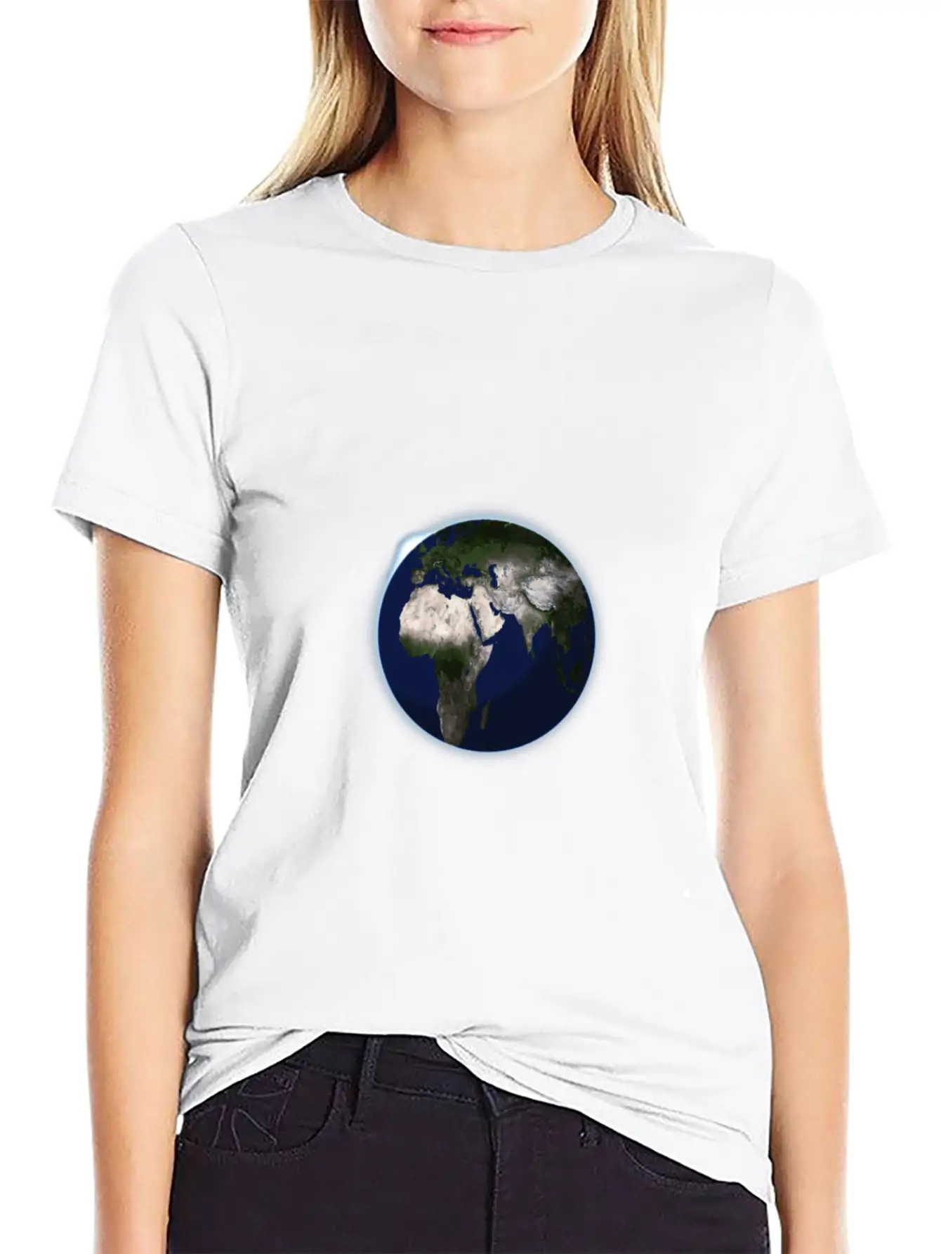 Organic Earth T-Shirt Relaxed Everyday Tee – Lightweight And Durable Cotton