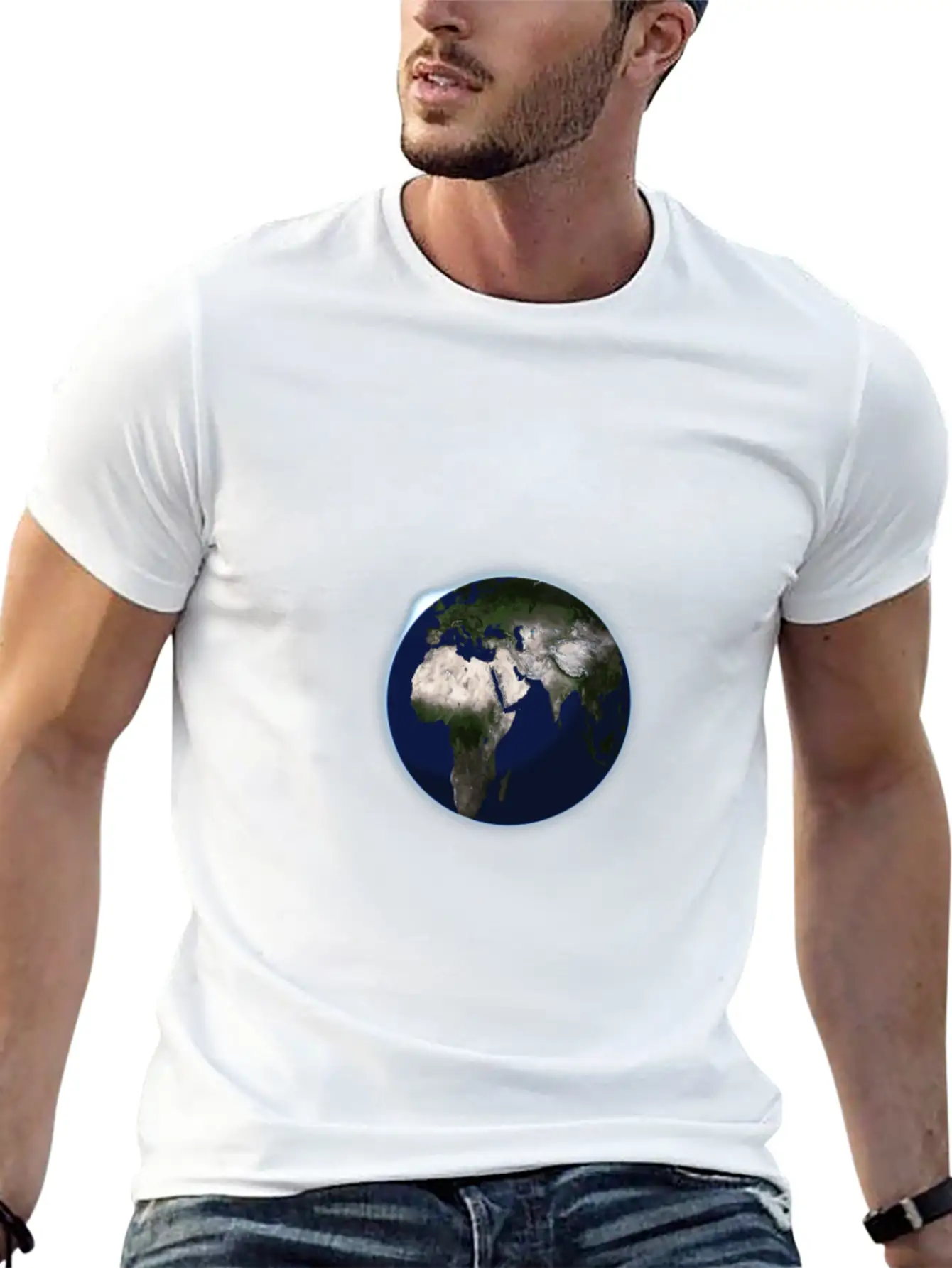 Organic Earth T-Shirt Relaxed Everyday Tee – Lightweight And Durable Cotton