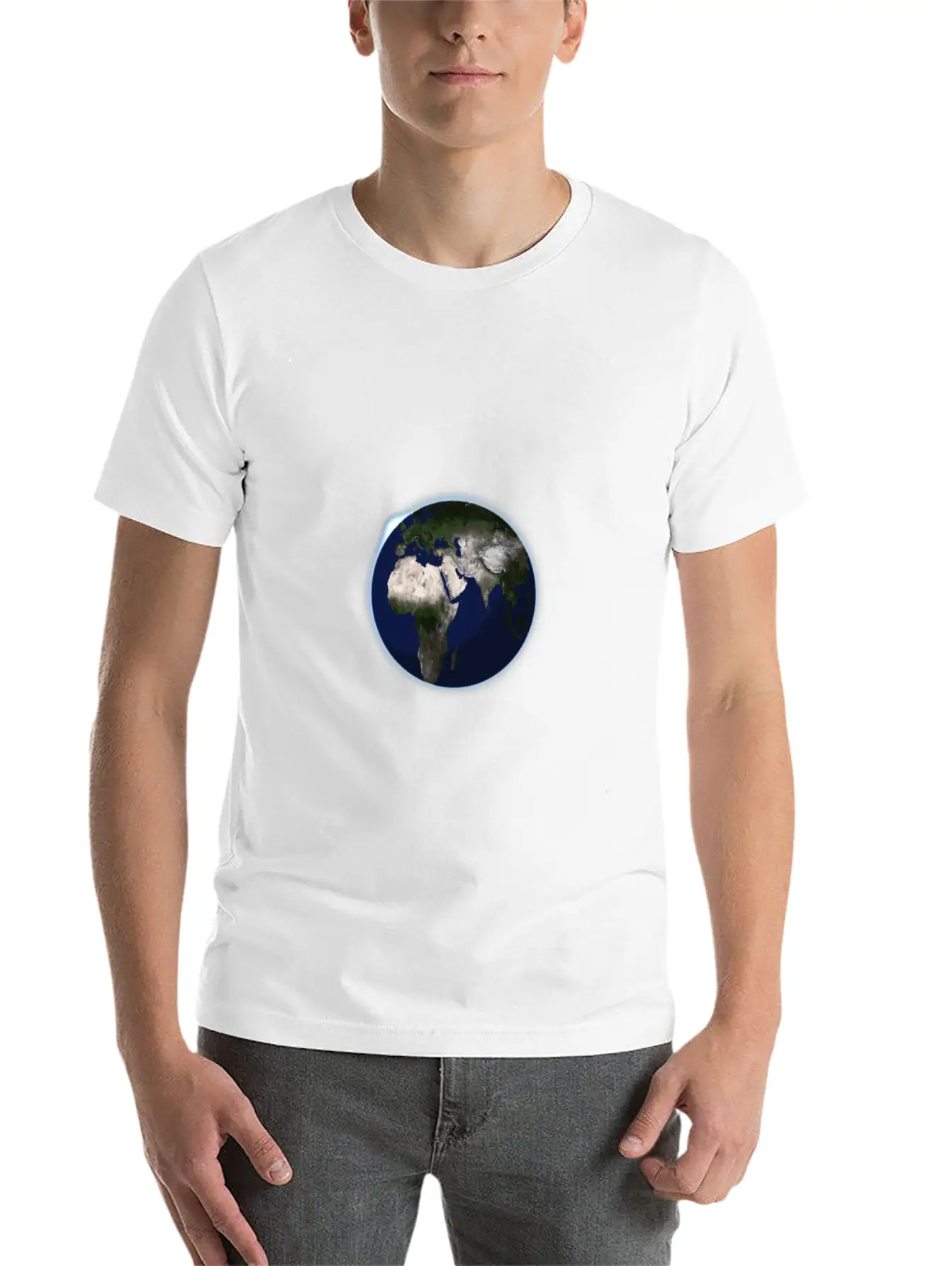 Organic Earth T-Shirt Relaxed Everyday Tee – Lightweight And Durable Cotton