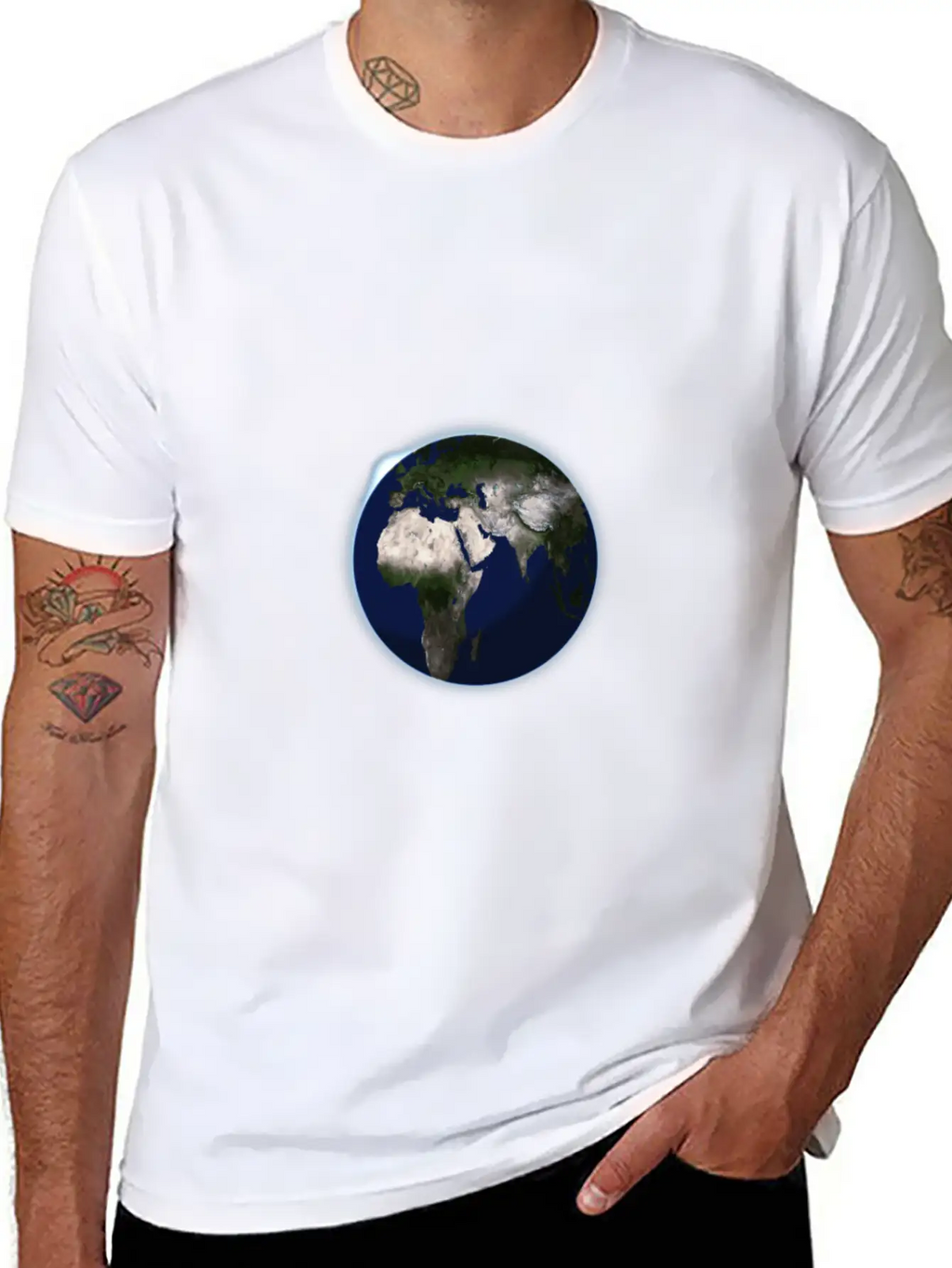 Organic Earth T-Shirt Relaxed Everyday Tee – Lightweight And Durable Cotton