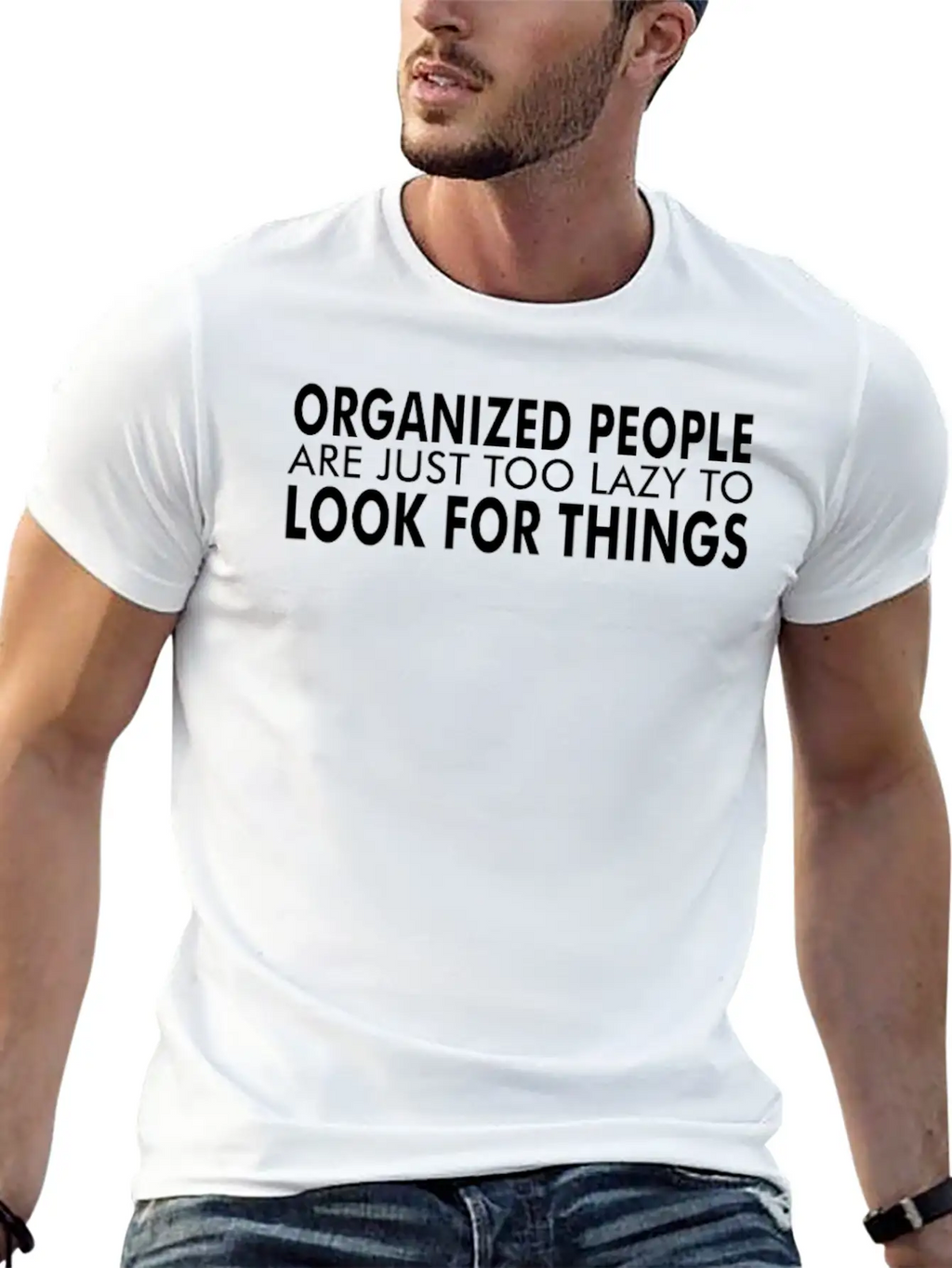 Organized People Timeless Short Sleeve Tee – Comfy And Minimalist Design