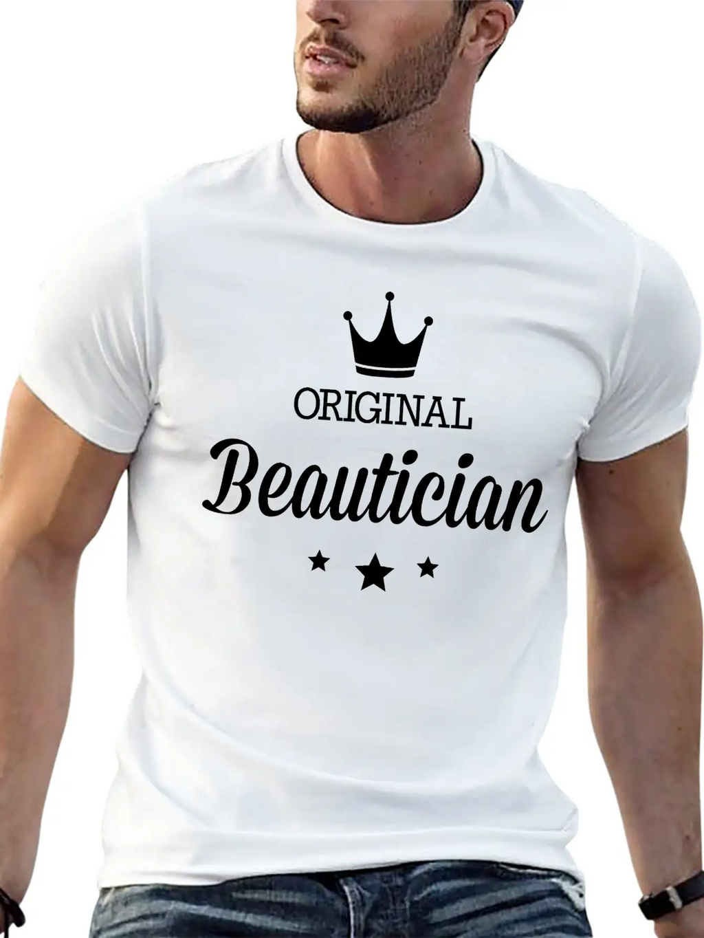 Original Beautician Classic Cotton Tee – Unisex Comfort For Any Season