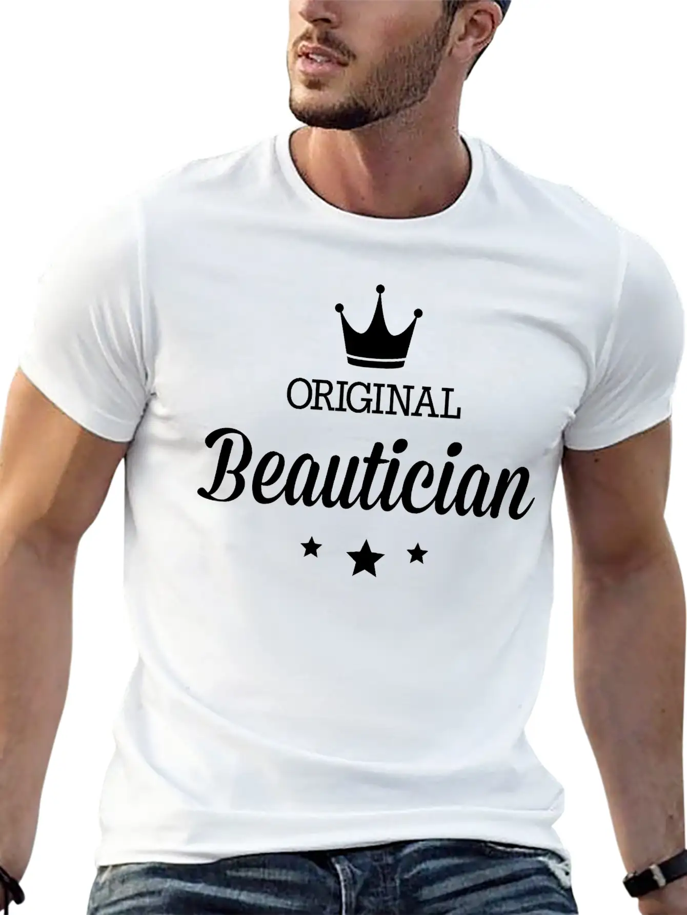 Original Beautician Classic Cotton Tee – Unisex Comfort For Any Season