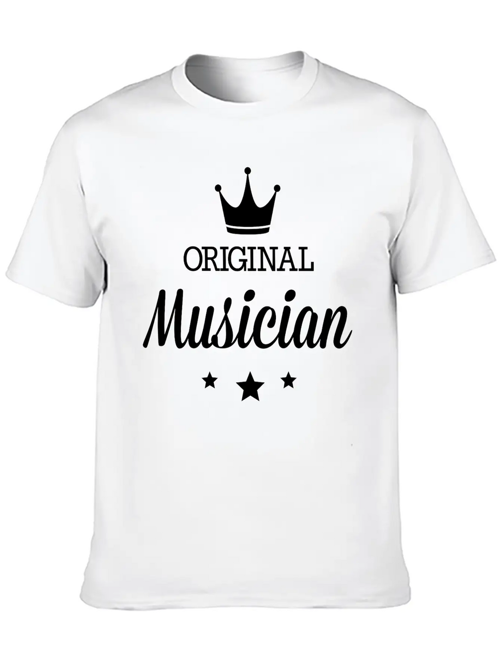 Original Musician Classic Cotton Tee – Unisex Comfort For Any Season