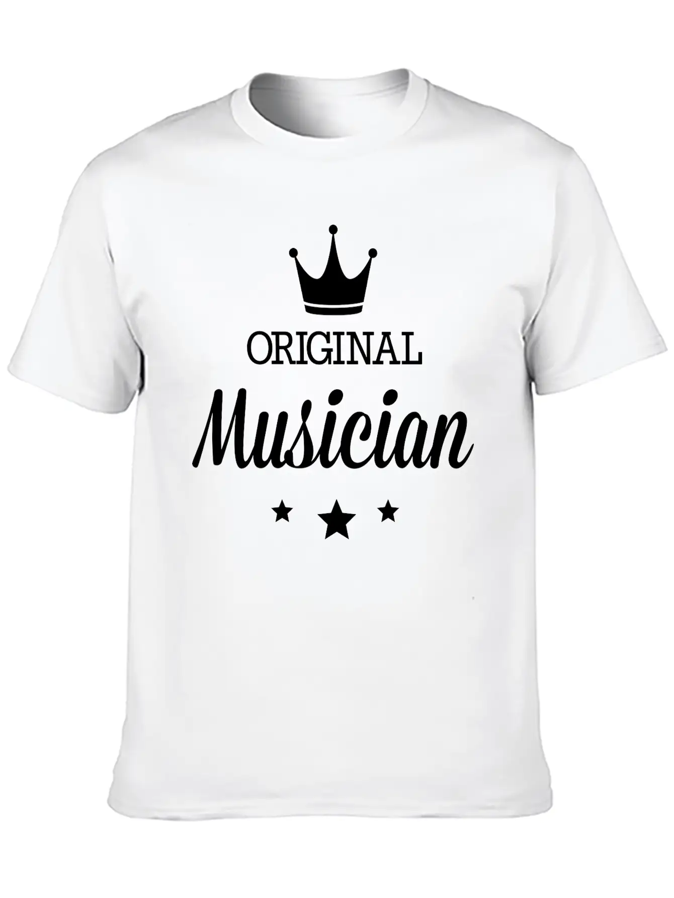 Original Musician Classic Cotton Tee – Unisex Comfort For Any Season