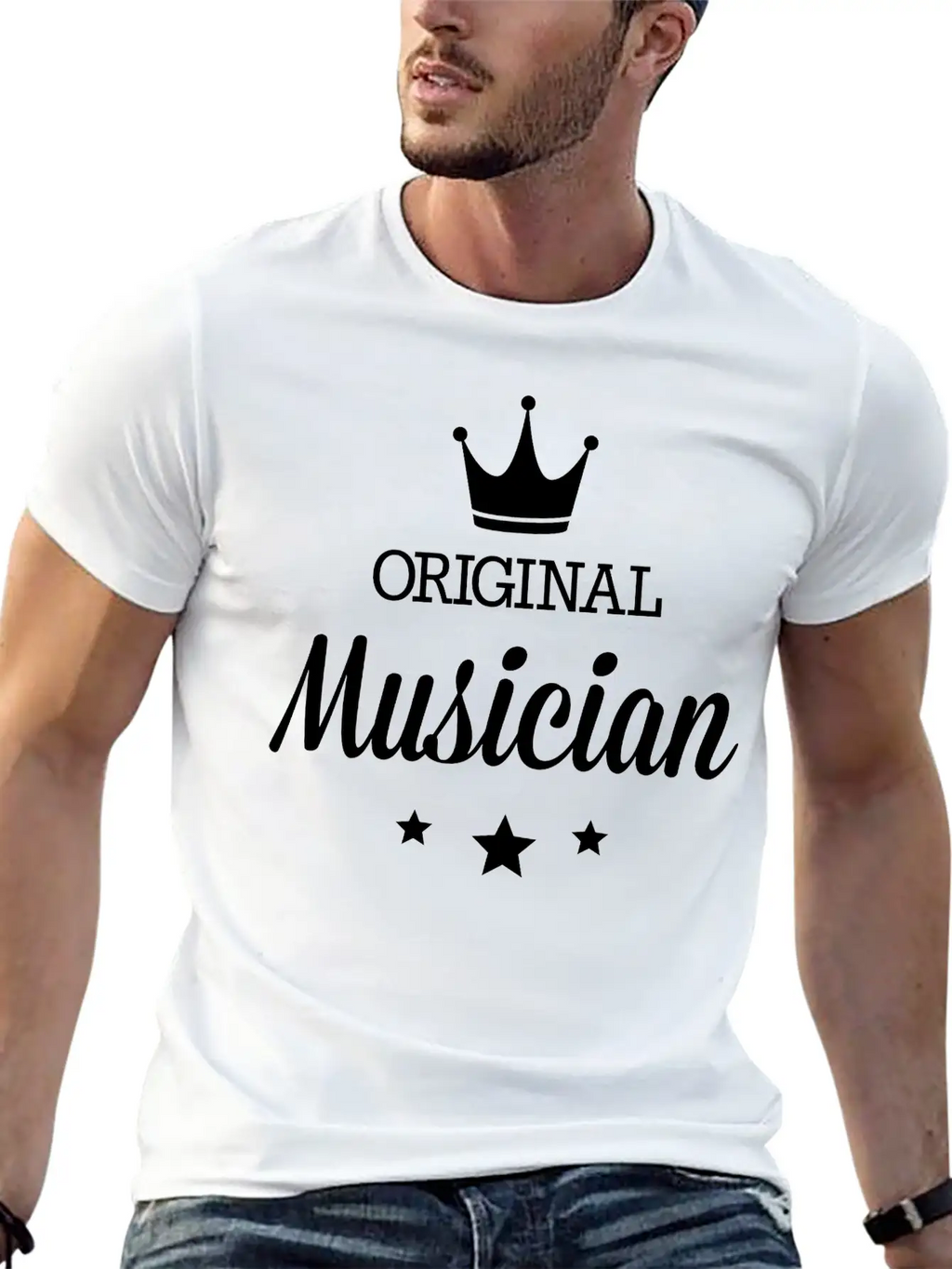 Original Musician Classic Cotton Tee – Unisex Comfort For Any Season