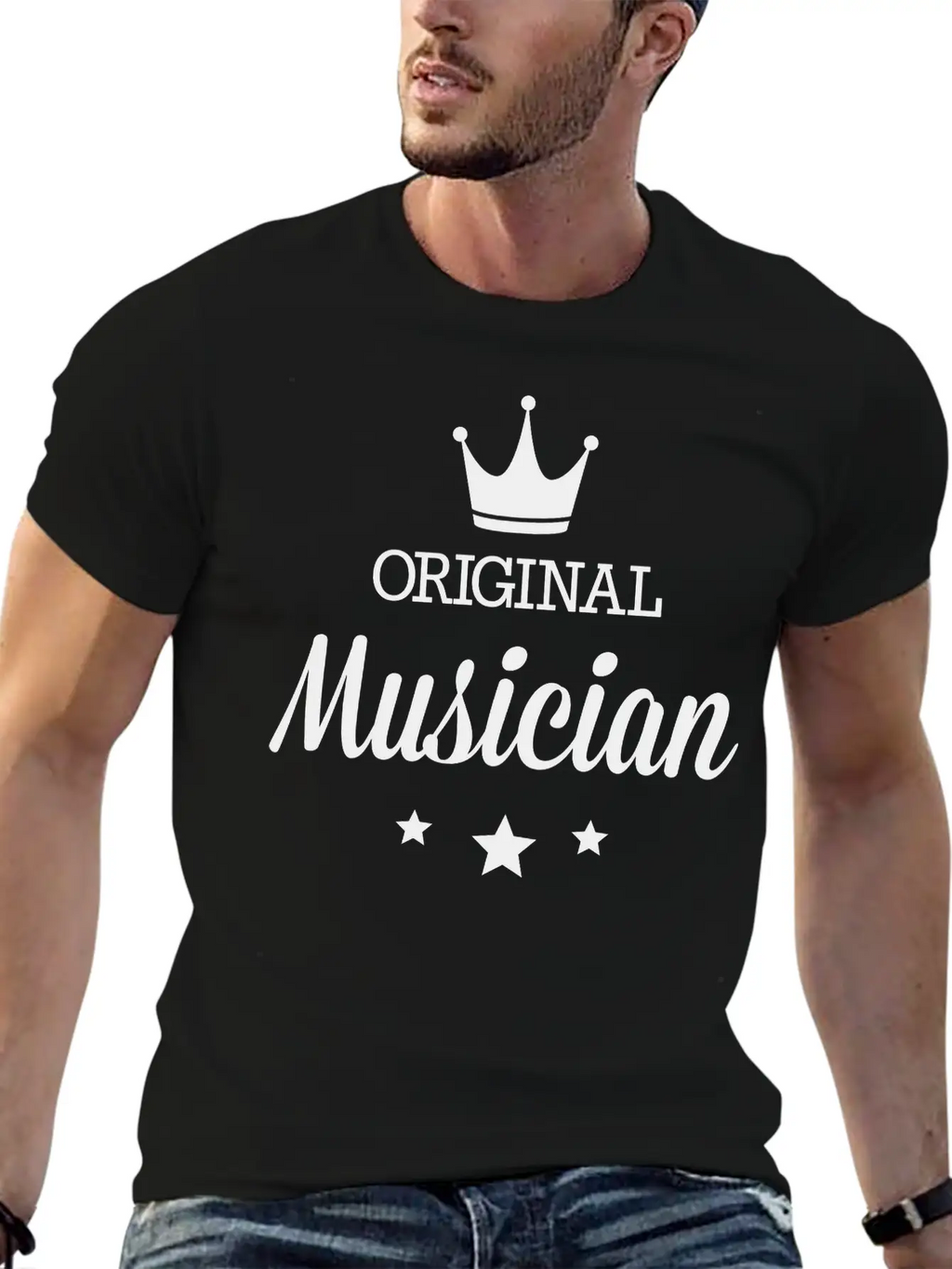 Original Musician Classic Cotton Tee – Unisex Comfort For Any Season