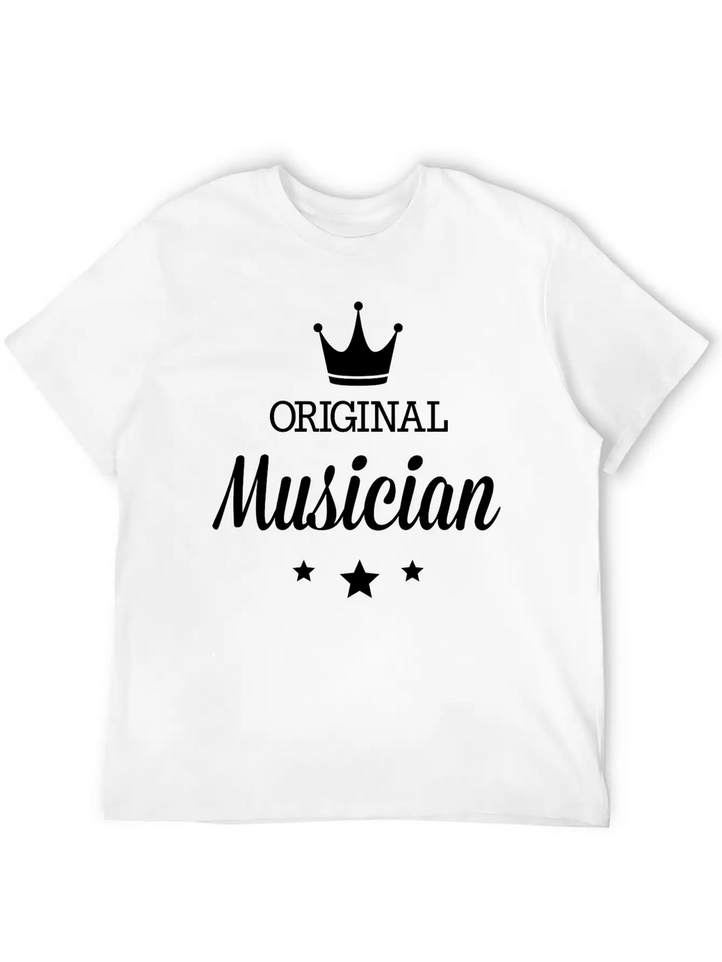 Original Musician Classic Cotton Tee – Unisex Comfort For Any Season