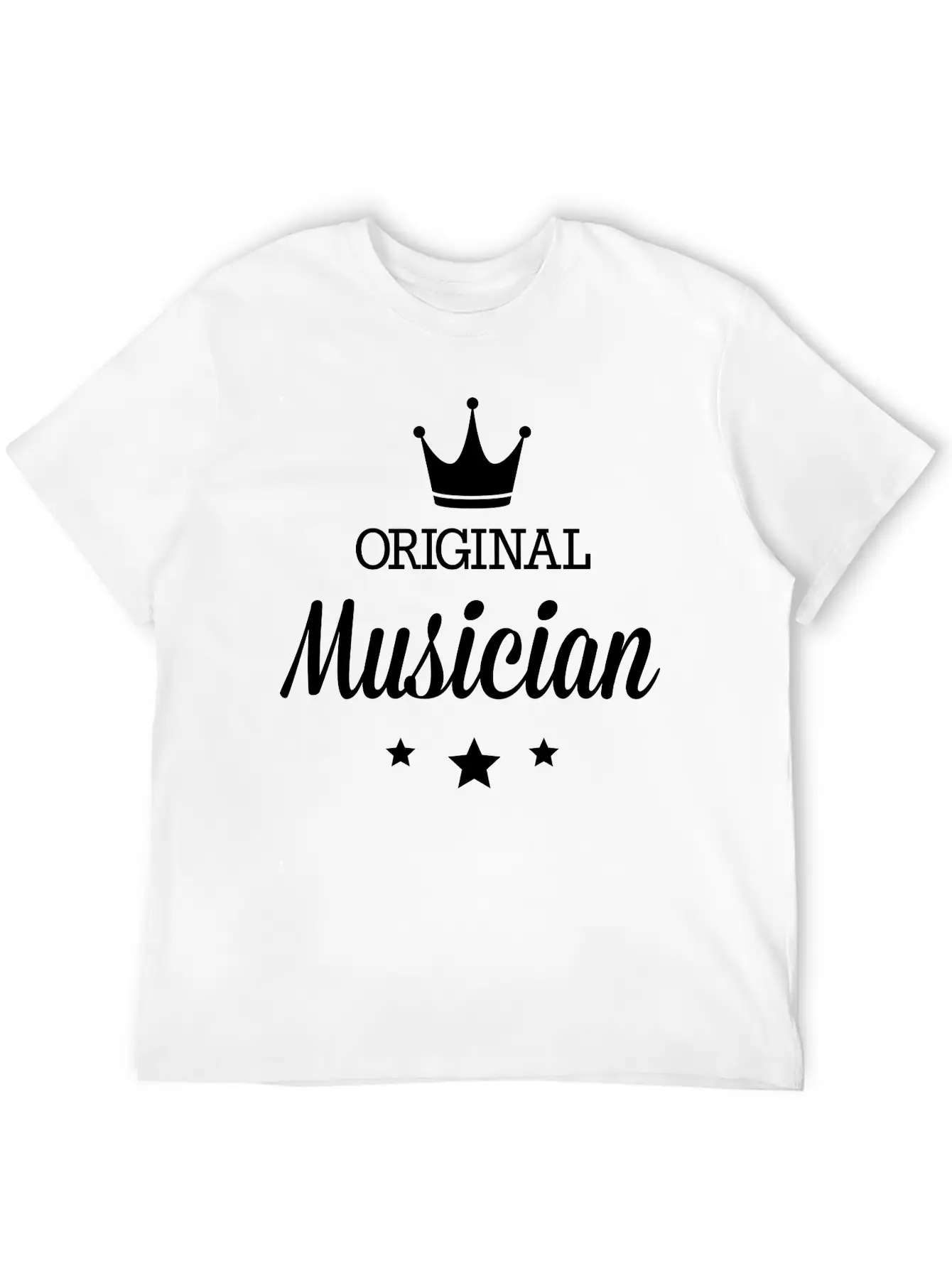 Original Musician Classic Cotton Tee – Unisex Comfort For Any Season
