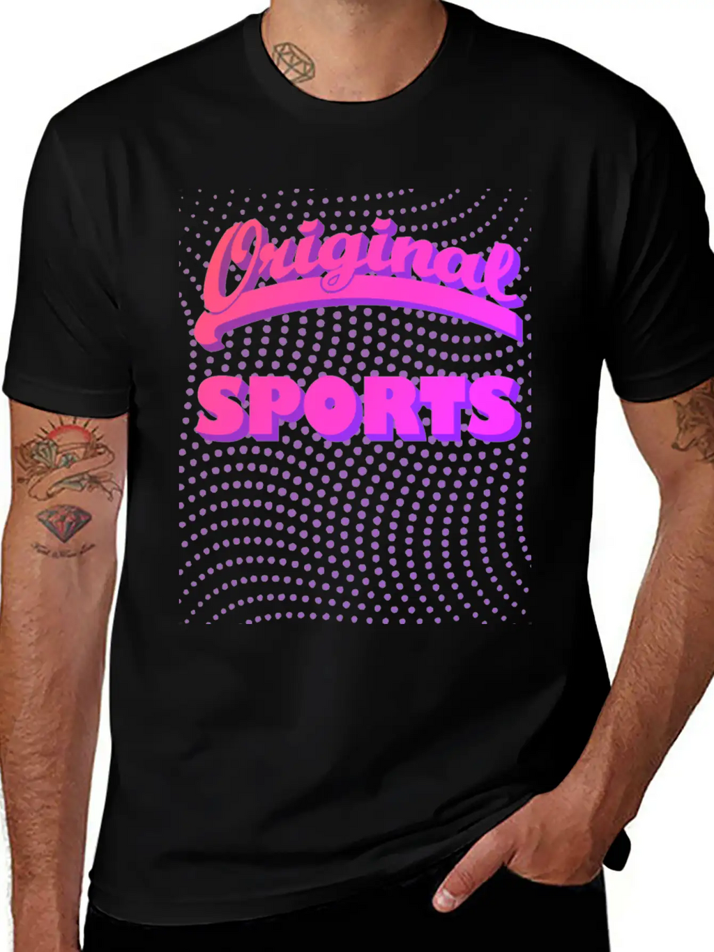 Original Sports Breathable Soft Cotton T-Shirt – Timeless Casual Look