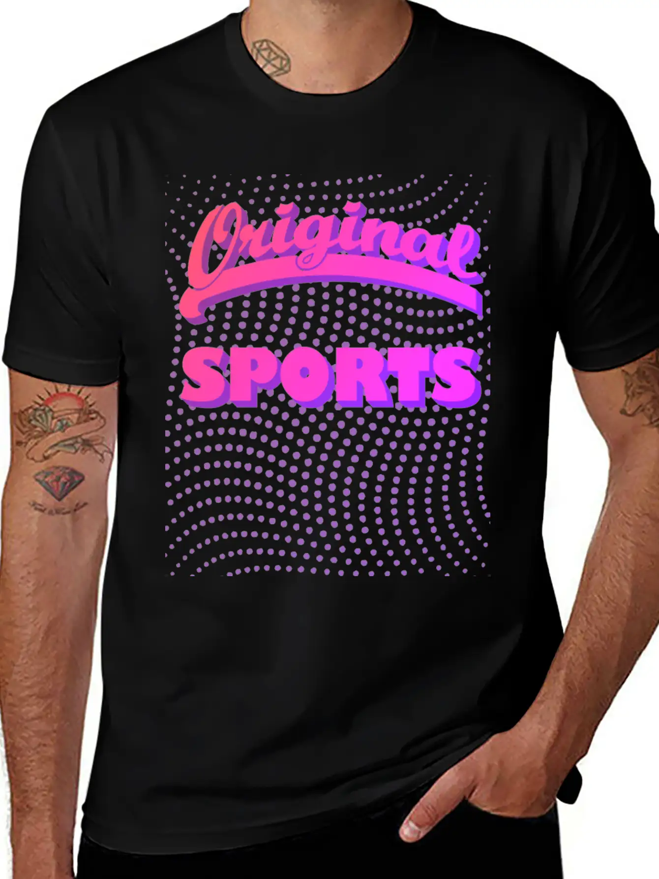 Original Sports Breathable Soft Cotton T-Shirt – Timeless Casual Look