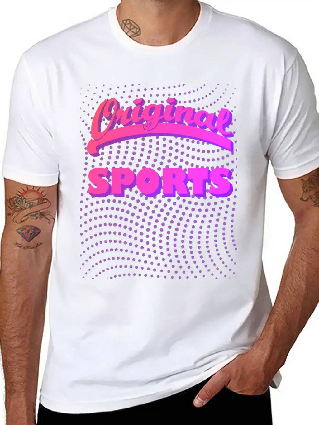 Original Sports Breathable Soft Cotton T-Shirt – Timeless Casual Look