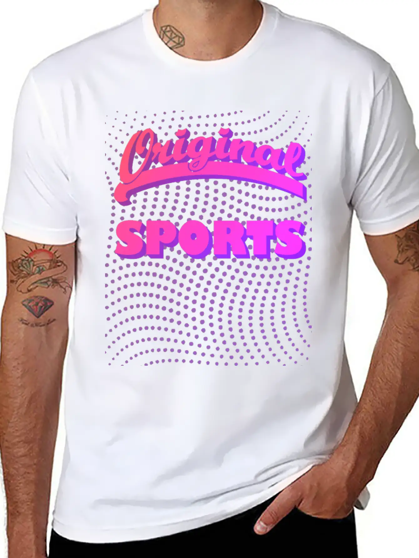 Original Sports Breathable Soft Cotton T-Shirt – Timeless Casual Look