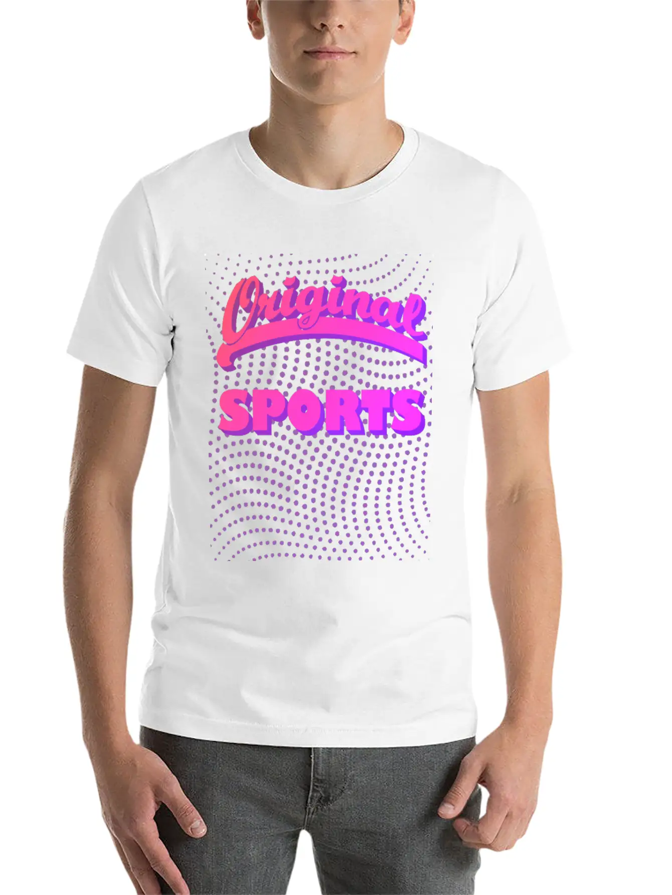 Original Sports Breathable Soft Cotton T-Shirt – Timeless Casual Look