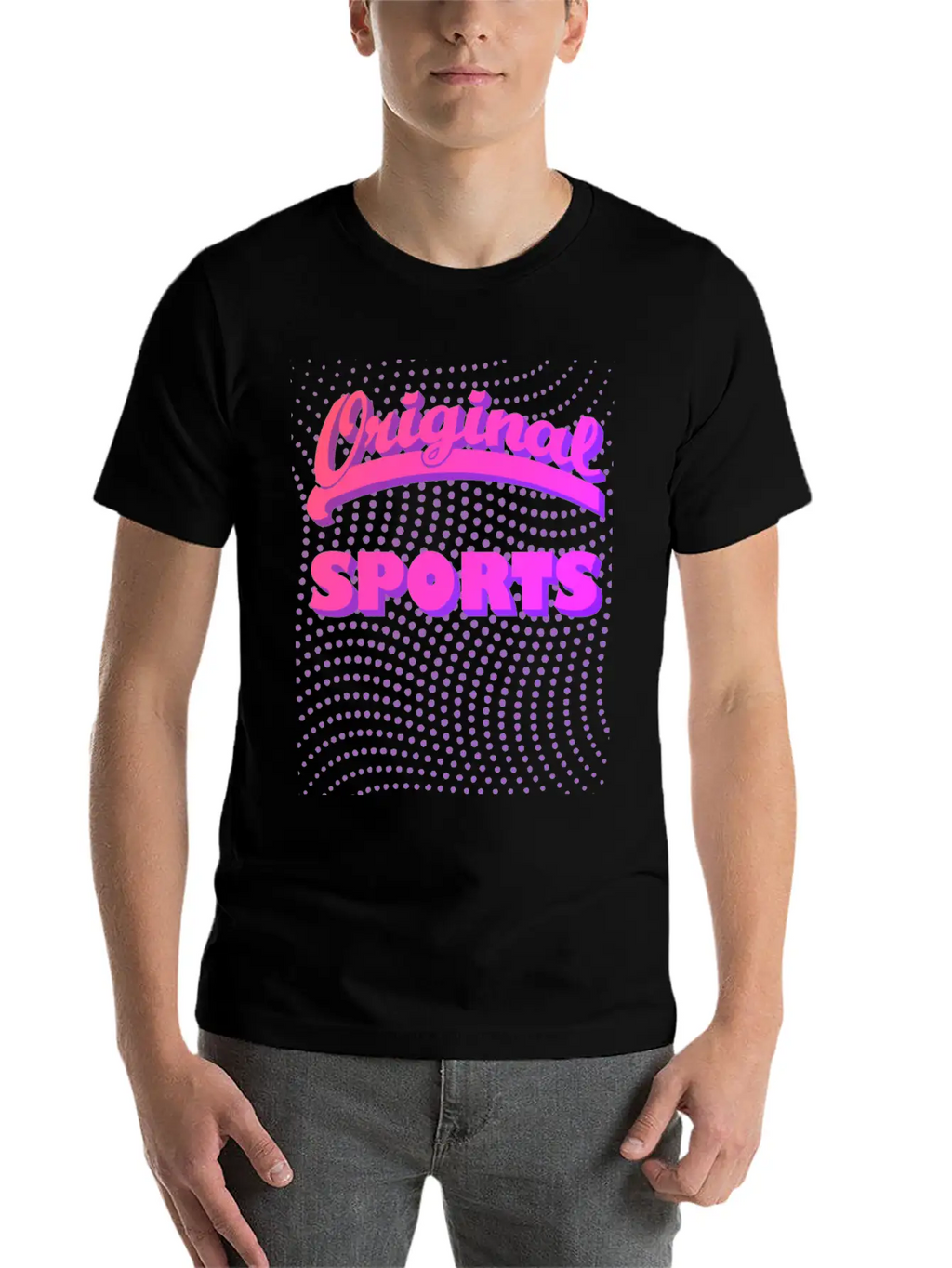 Original Sports Breathable Soft Cotton T-Shirt – Timeless Casual Look