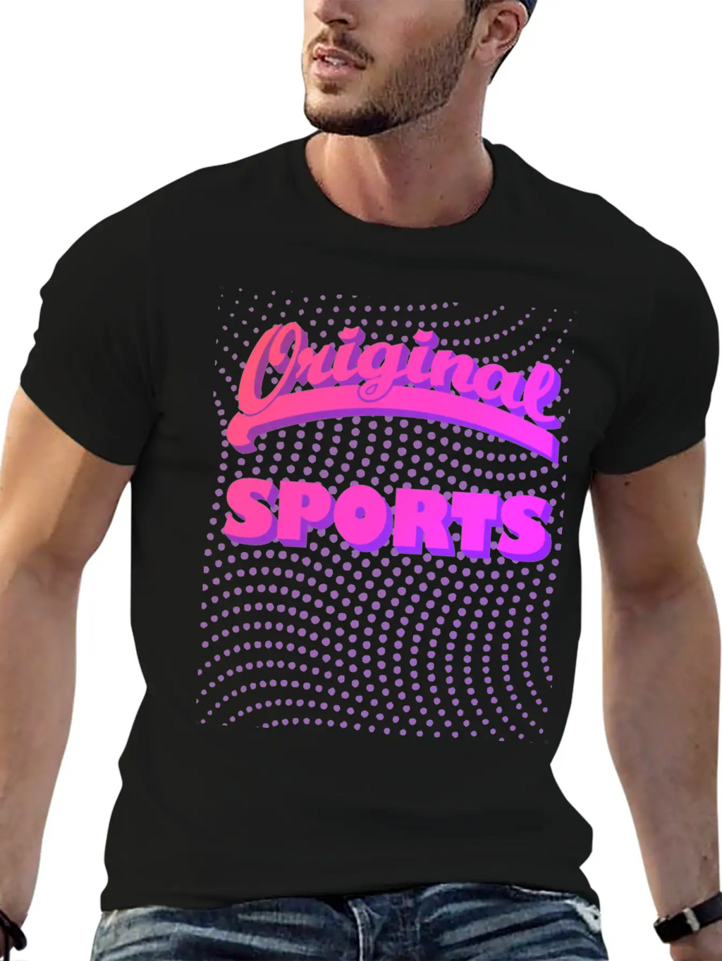 Original Sports Breathable Soft Cotton T-Shirt – Timeless Casual Look
