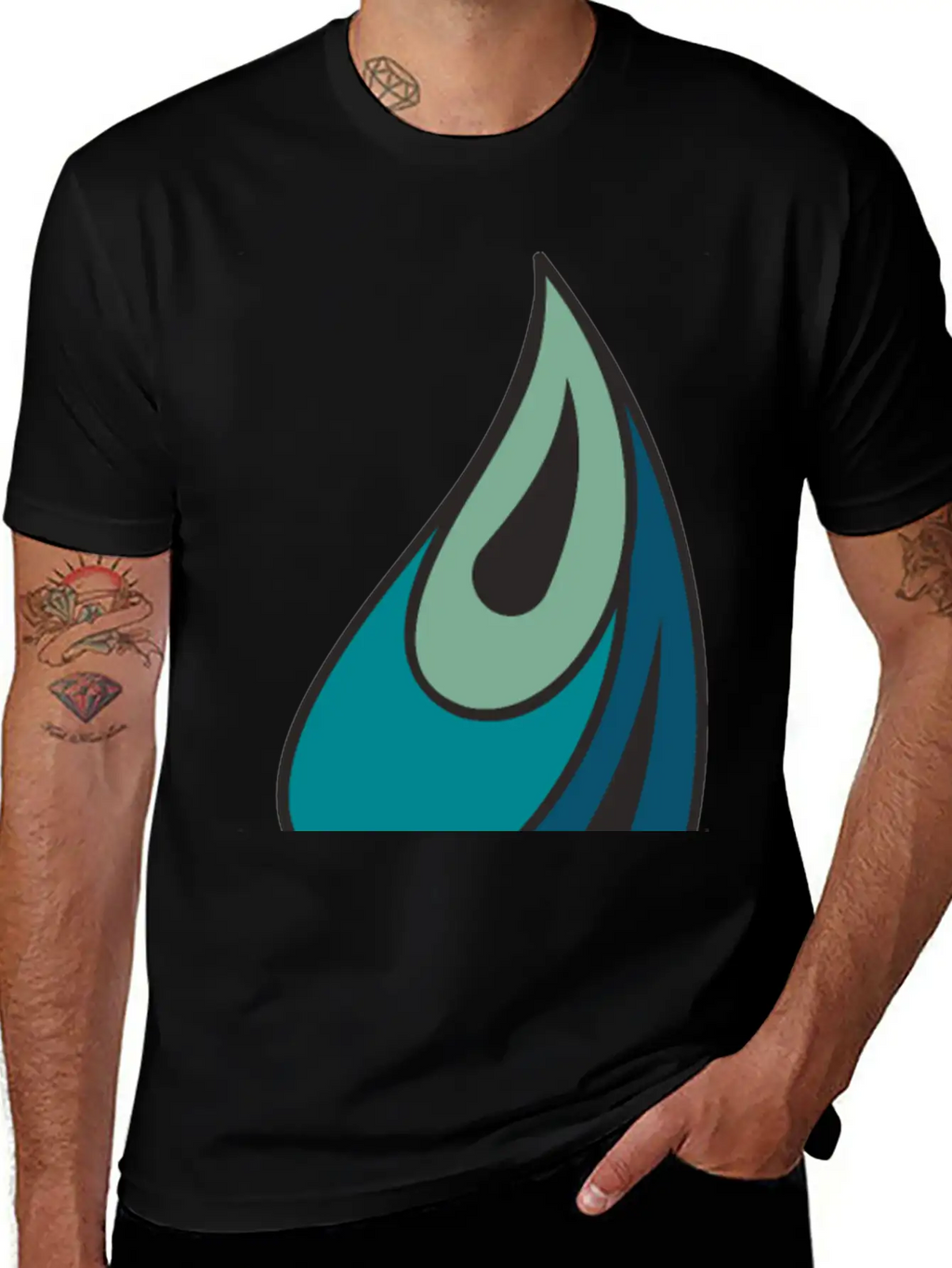 Ornament Breathable Soft Cotton T-Shirt – Timeless Casual Look