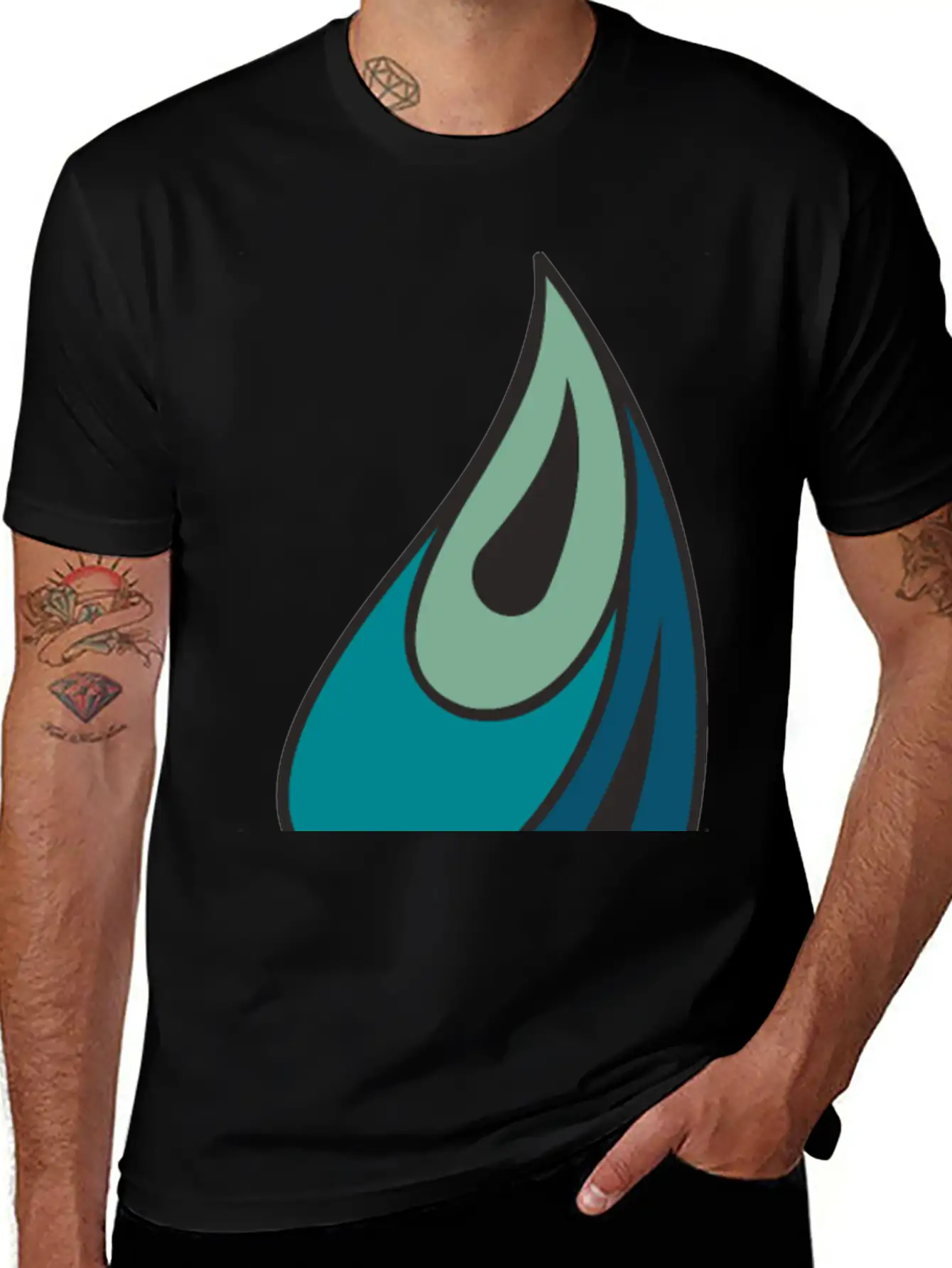 Ornament Breathable Soft Cotton T-Shirt – Timeless Casual Look