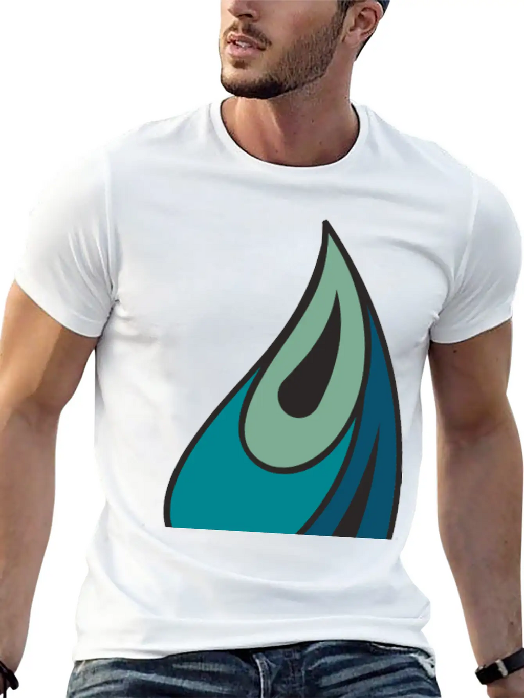 Ornament Breathable Soft Cotton T-Shirt – Timeless Casual Look