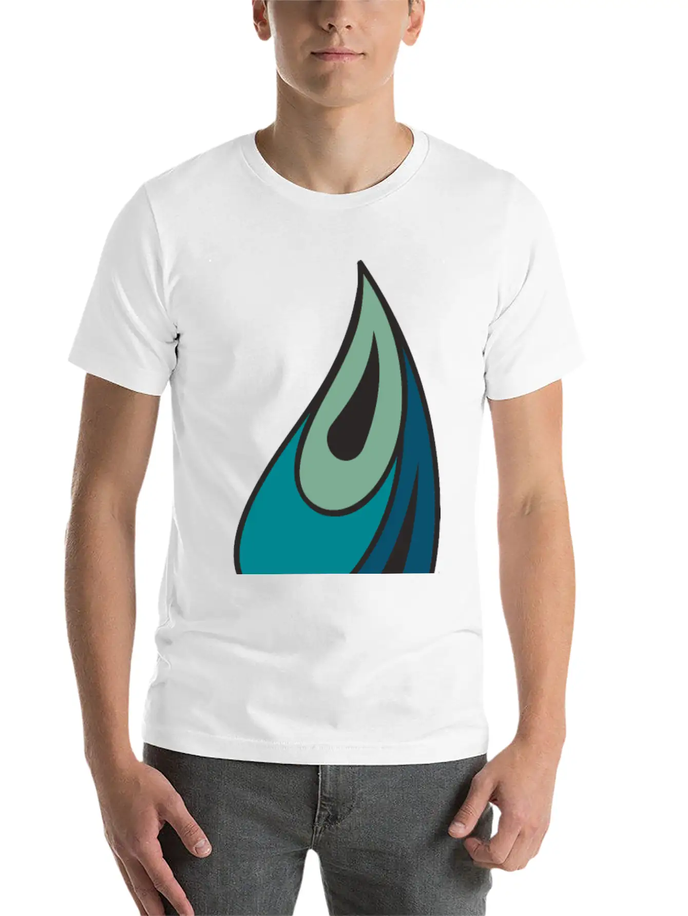 Ornament Breathable Soft Cotton T-Shirt – Timeless Casual Look