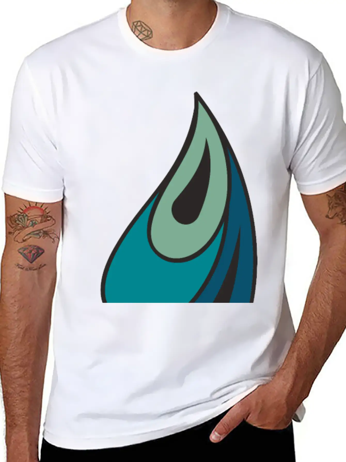 Ornament Breathable Soft Cotton T-Shirt – Timeless Casual Look