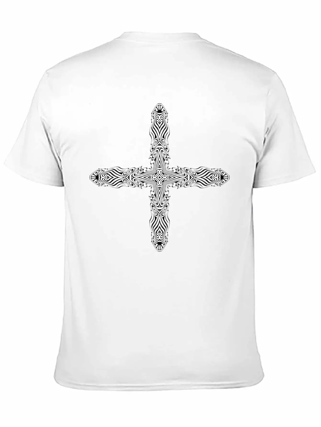 Ornate Flourish Design 12 Unisex Casual T-Shirt – Clean Design For Daily Comfort