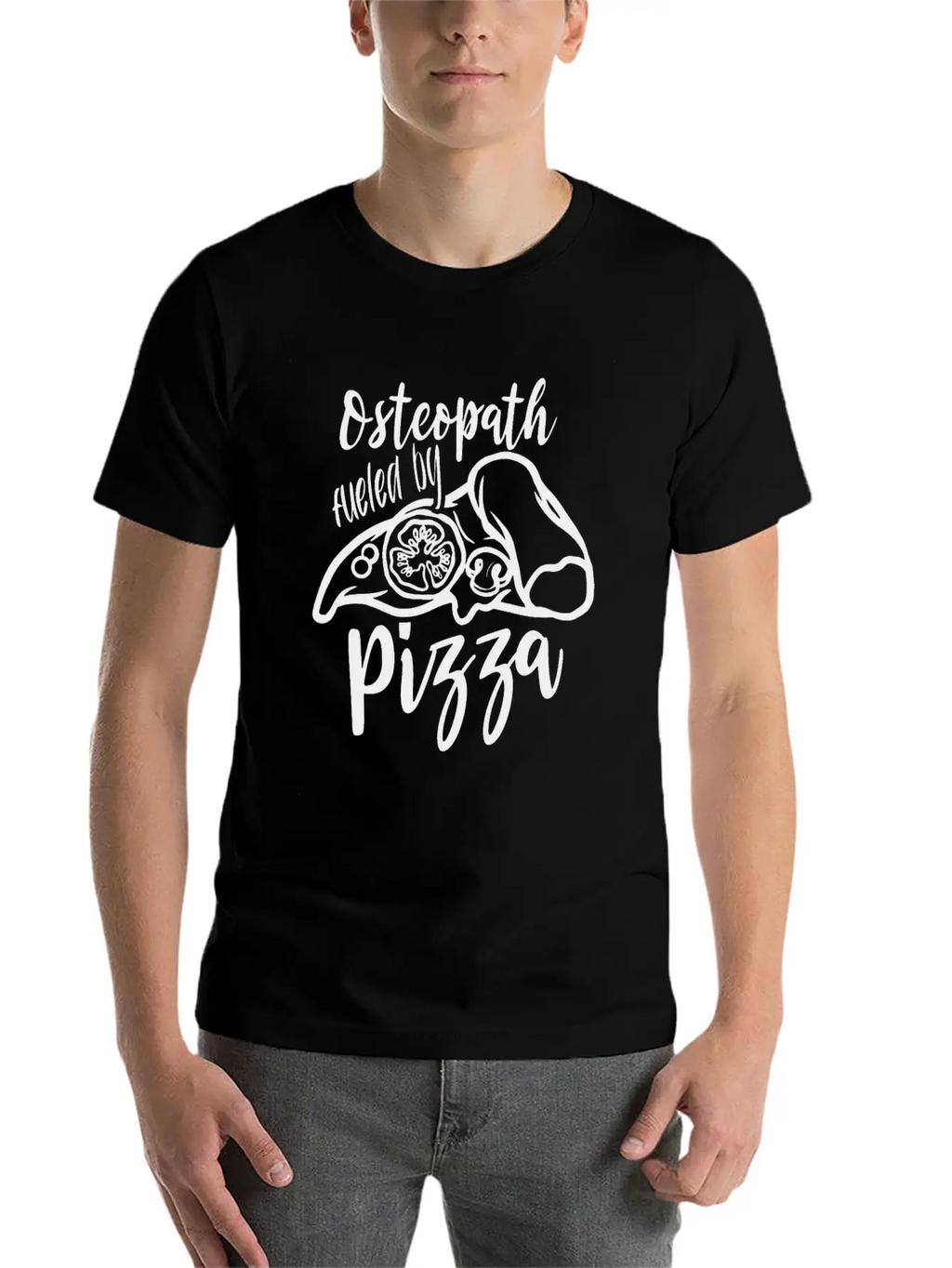 Osteopath Fueled By Pizza Osteopaths Osteopathy Classic Cotton Tee – Unisex Comfort For Any Season