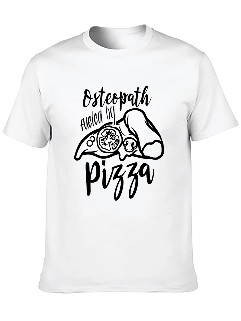 Osteopath Fueled By Pizza Osteopaths Osteopathy Classic Cotton Tee – Unisex Comfort For Any Season