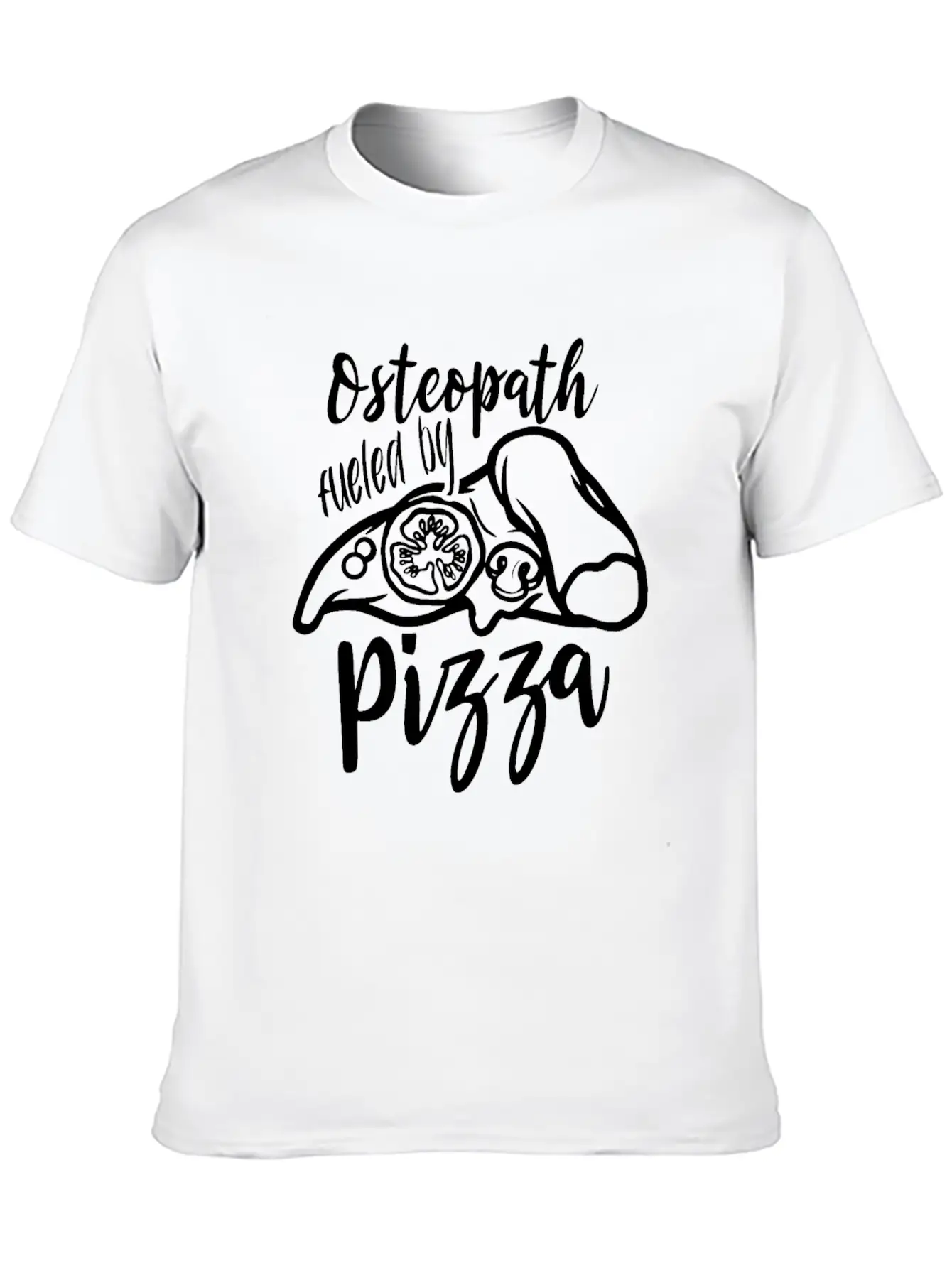 Osteopath Fueled By Pizza Osteopaths Osteopathy Classic Cotton Tee – Unisex Comfort For Any Season